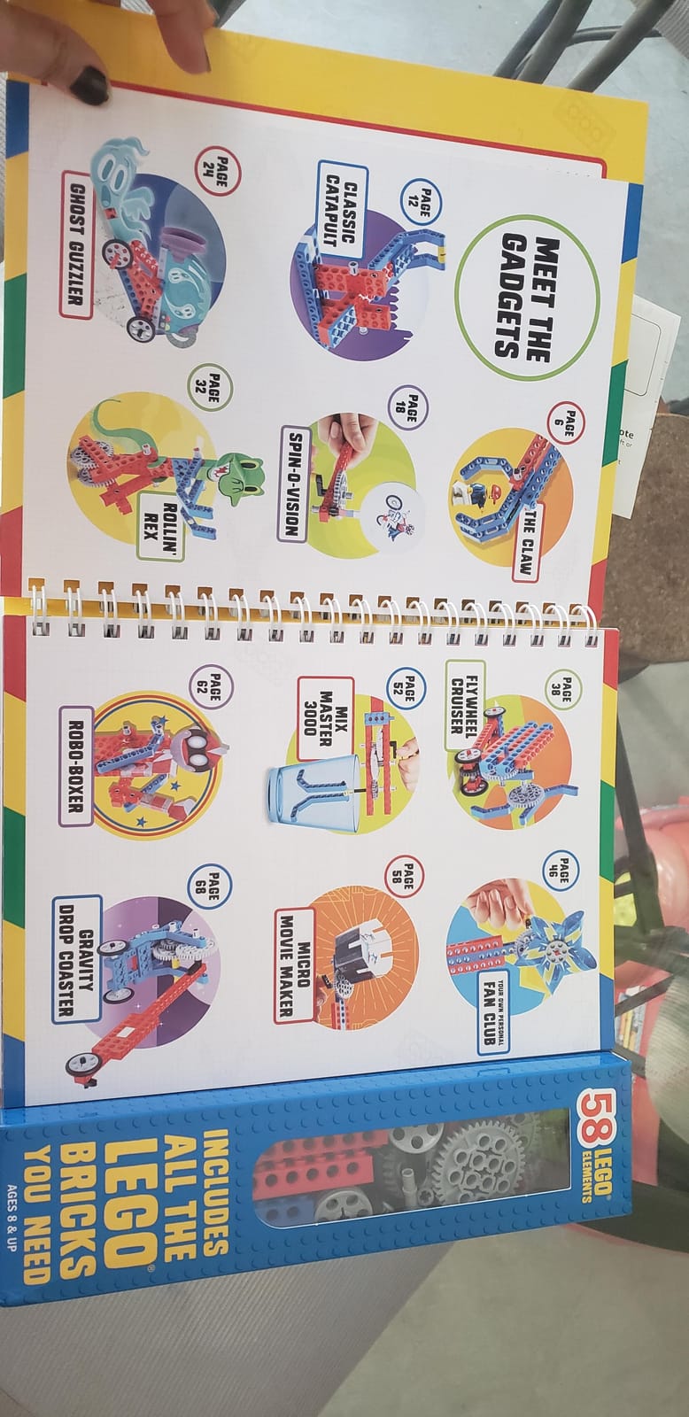 LEGO Gadgets (Klutz Science/STEM Activity Kit) customer photo 2