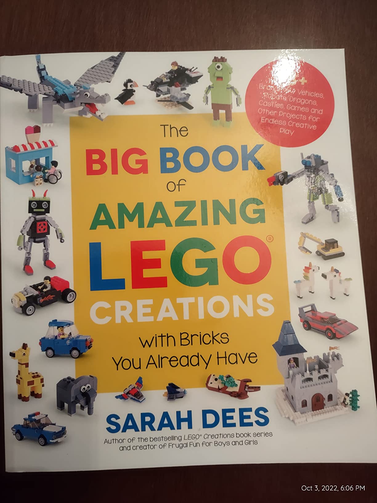 The Big Book of Amazing LEGO Creations with Bricks You Already Have: 75+ Brand-New Vehicles, Robots, Dragons, Castles, Games and Other Projects for Endless Creative Play customer photo 2