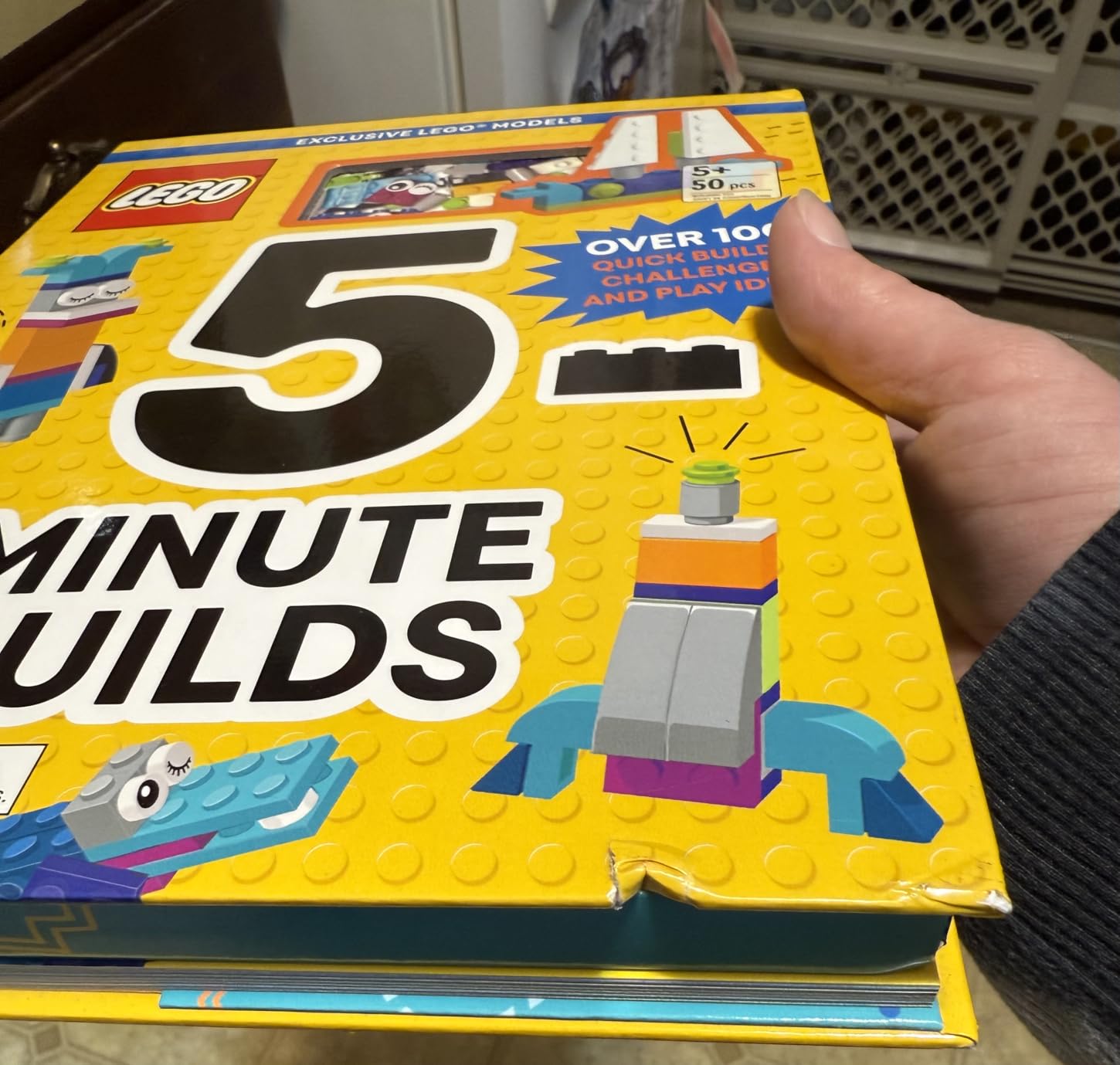 LEGO Books. 5-Minute Builds: 100+ Quick Model Build Ideas, Basic Brick Kit, and Awesome Activities to Inspire Imagination and Creativity! customer photo 1