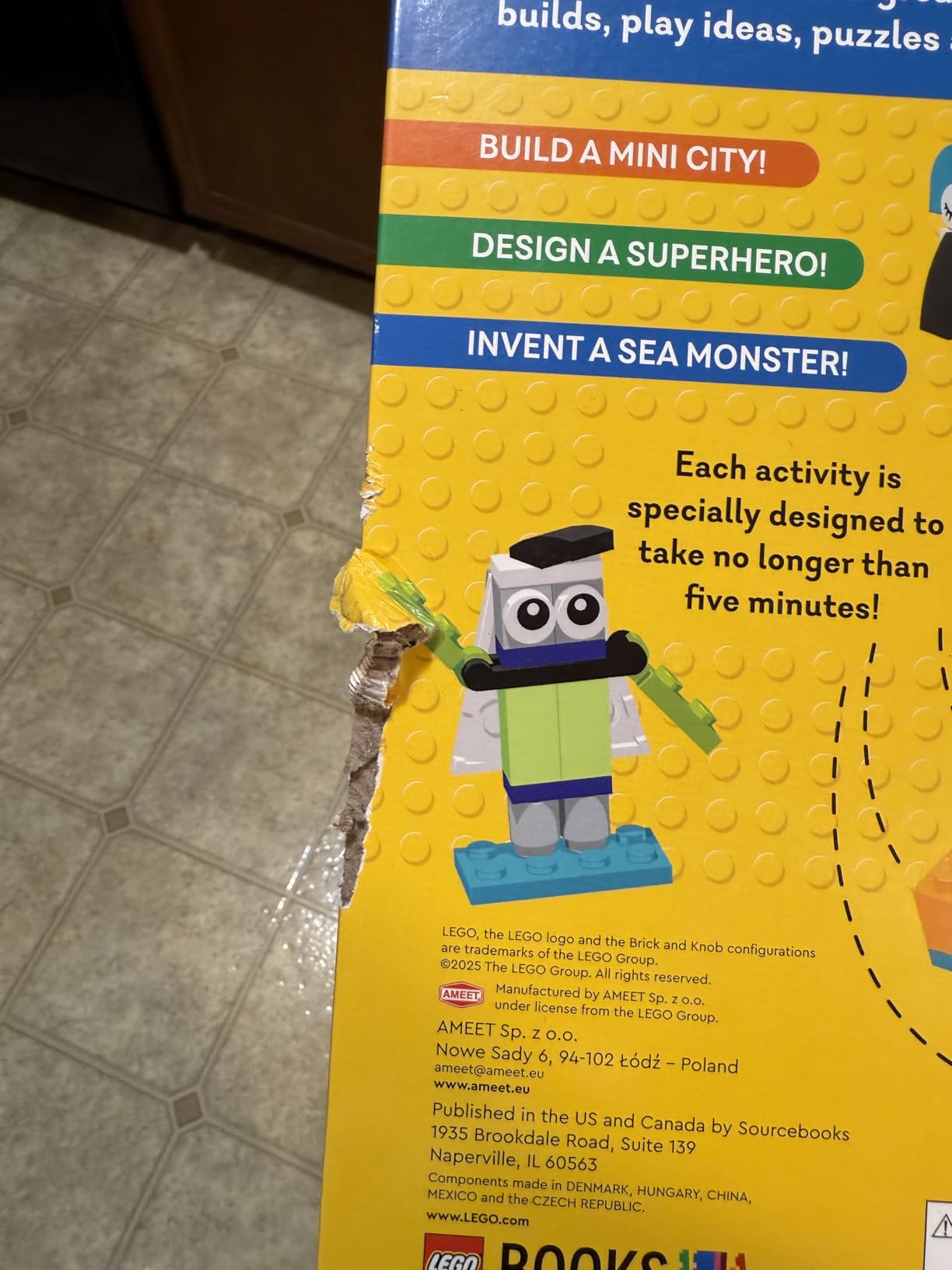 LEGO Books. 5-Minute Builds: 100+ Quick Model Build Ideas, Basic Brick Kit, and Awesome Activities to Inspire Imagination and Creativity! customer photo 2