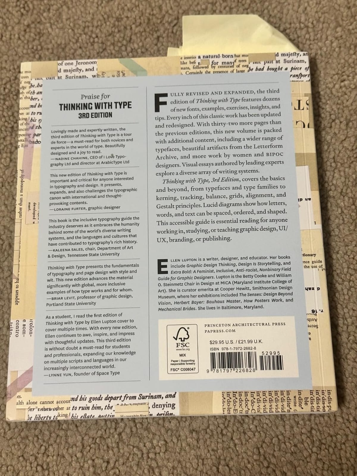 Thinking with Type: A Critical Guide for Designers, Writers, Editors, and Students (3rd Edition, Revised and Expanded) customer photo 1