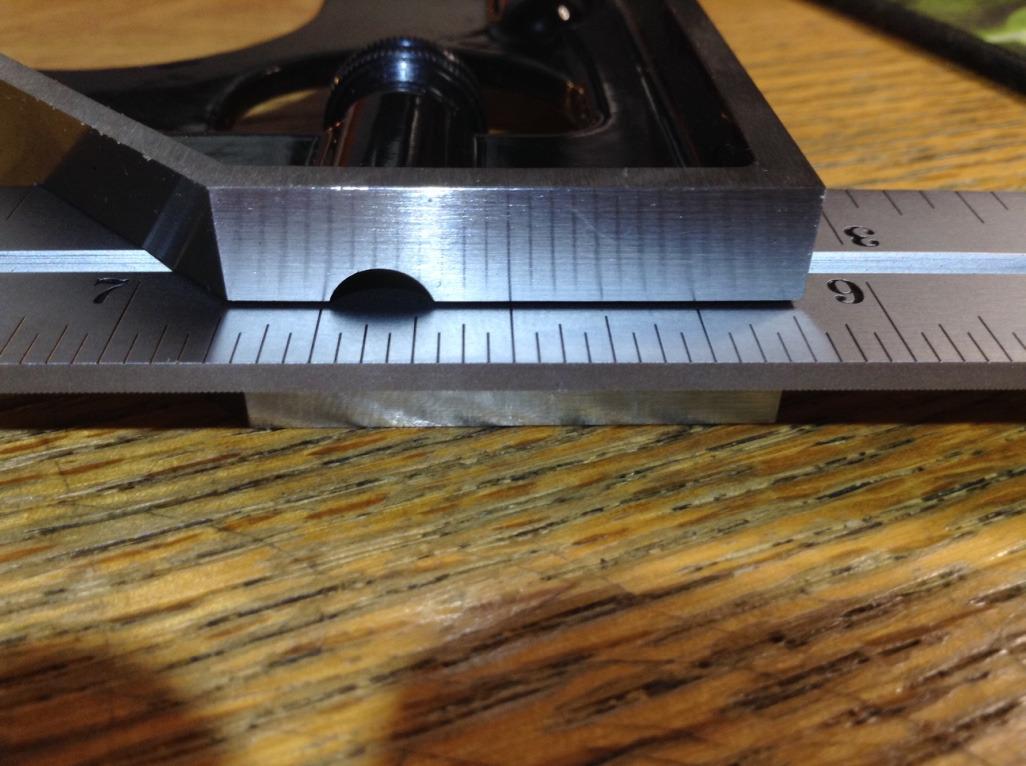 Starrett Steel Combination Square with Square Head, 12