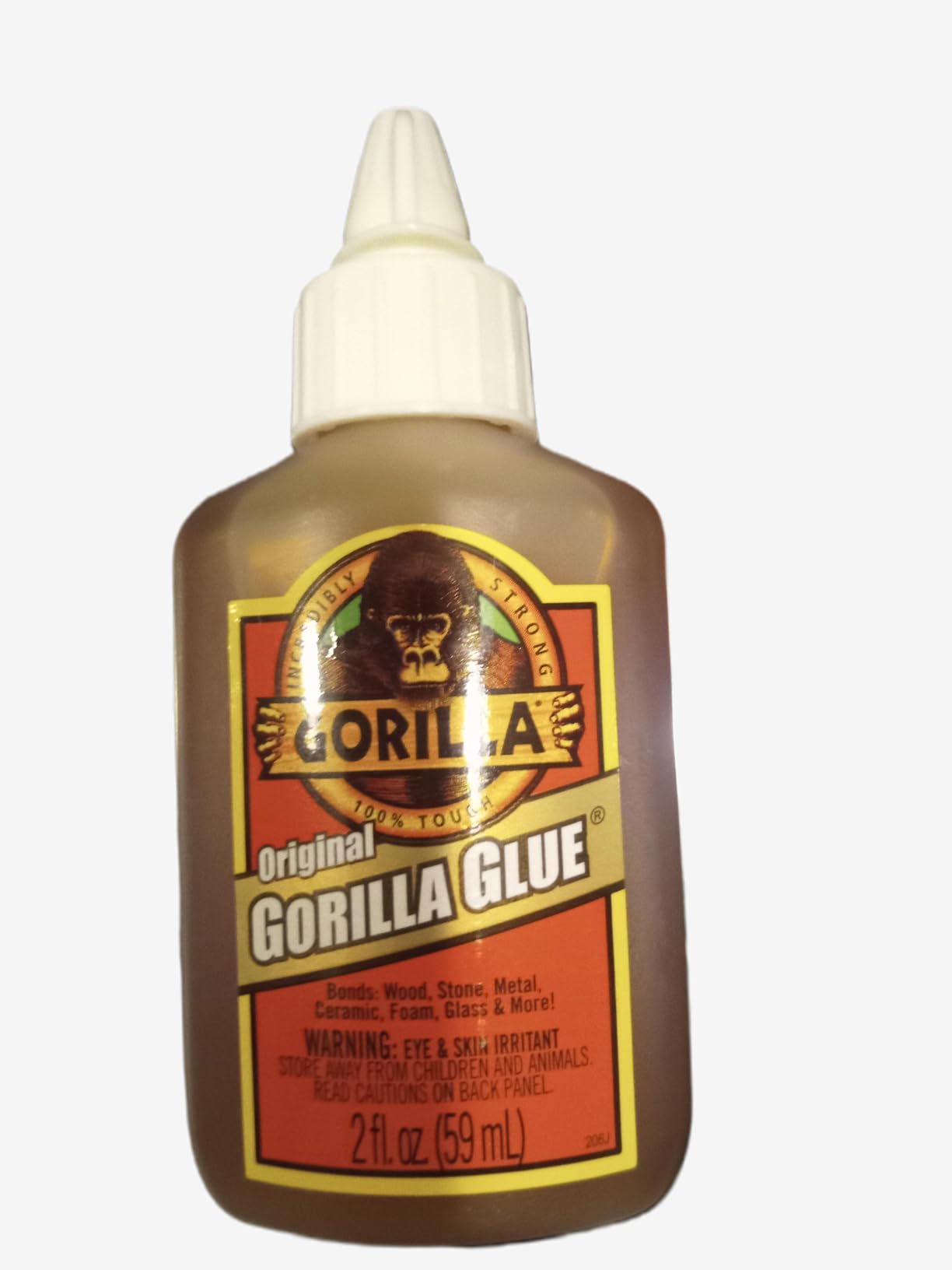 Gorilla Original Gorilla Glue, Waterproof Polyurethane Glue, 2 Ounce Bottle, Brown, (Pack of 1) | Incredibly Strong and Versatile, Ideal for Tough Repairs on Metal and Ceramics customer photo 1