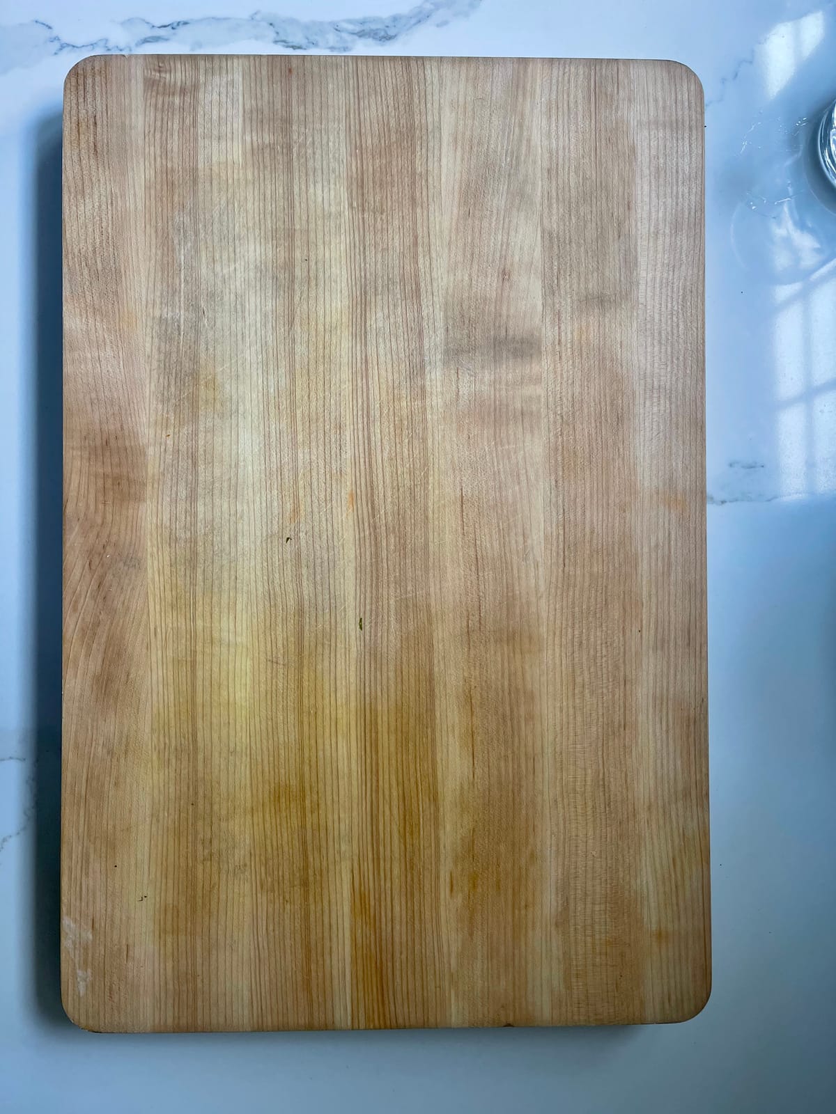 John Boos Chop-N-Slice Series Rectangular Maple Cutting Board | 16 x 10 x 1, 4.5 lb – Reversible Edge-Grain Butcher Block, Made in the USA customer photo 2