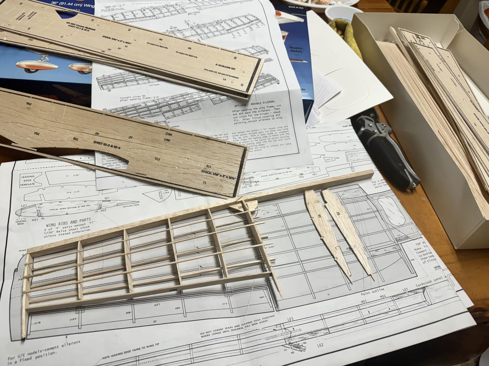 Guillow's Cessna Skyhawk Model Kit customer photo 1