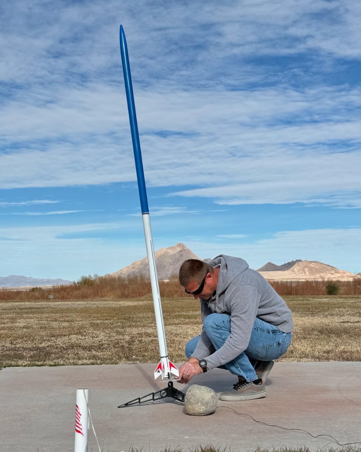 Estes 1295 Mean Machine Rocket-Building Kit, Advanced Flying-Rocket-Model Kit for Ages 10+ customer photo 2