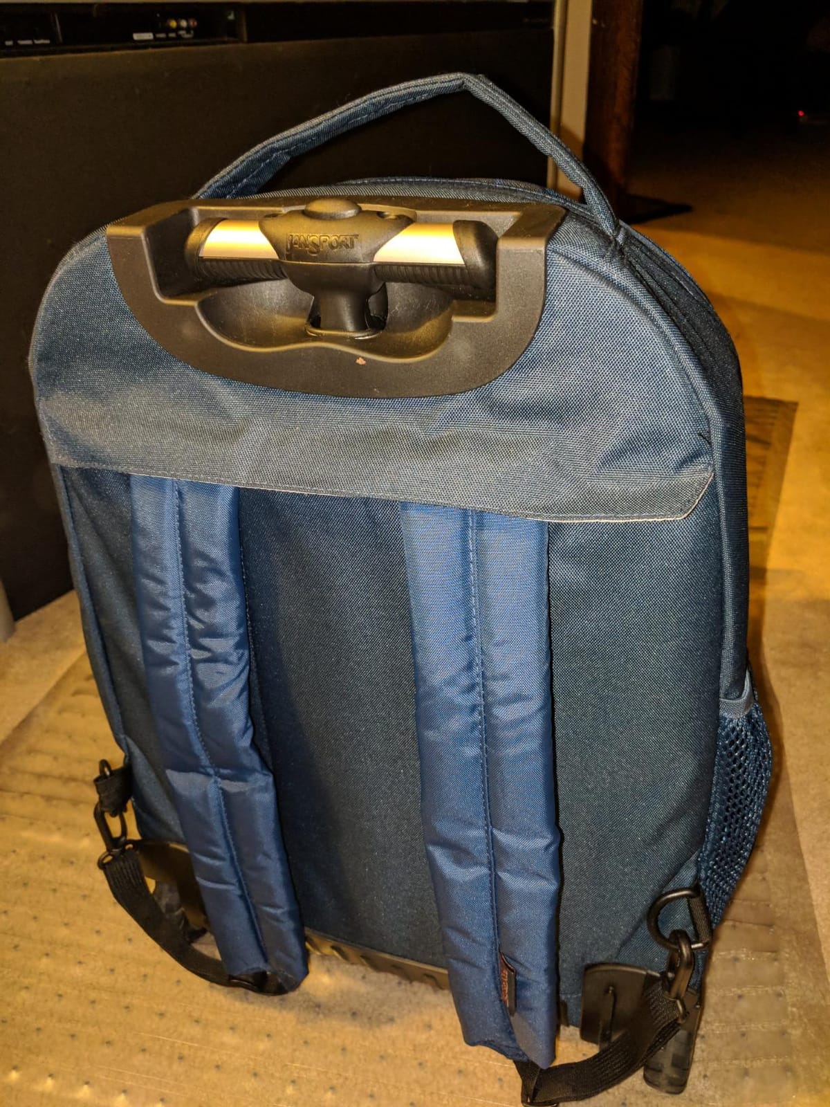 JanSport Driver 8 Rolling Backpack - Wheeled Travel Bag with 15-Inch Laptop Sleeve, One Size, Black customer photo 1