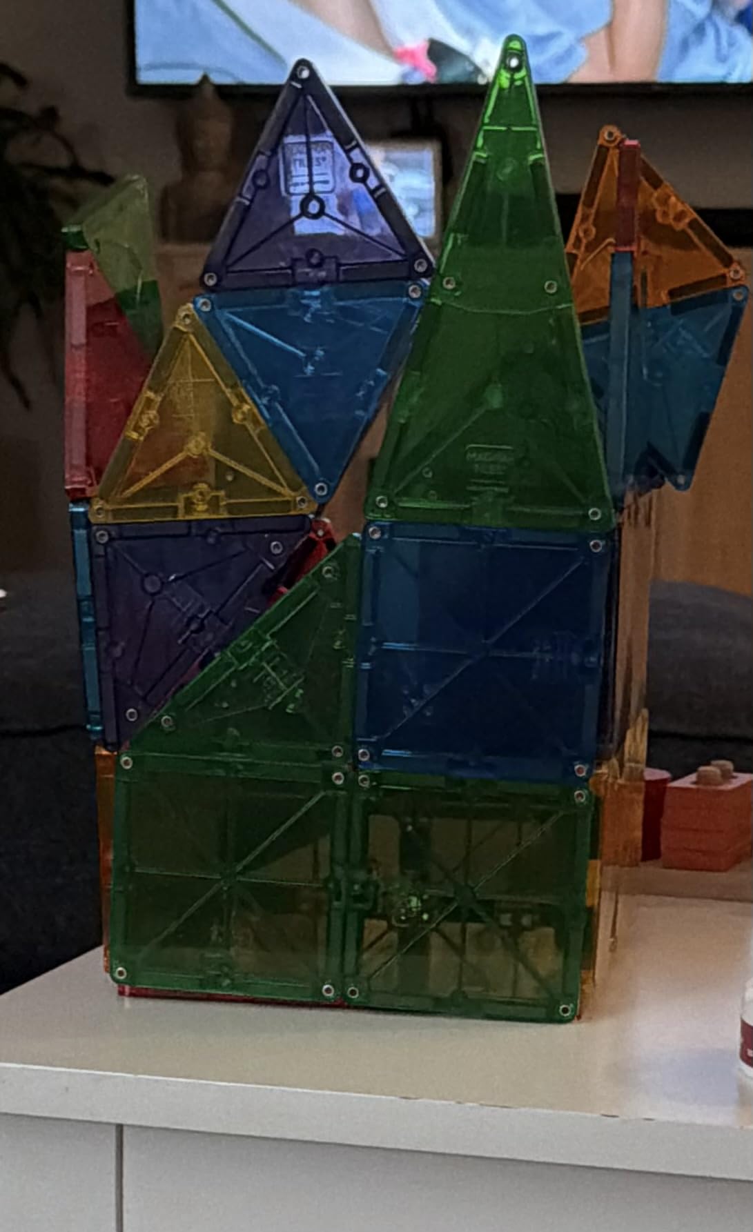 MAGNA-TILES Classic 32-Piece Magnetic Construction Set customer photo 1