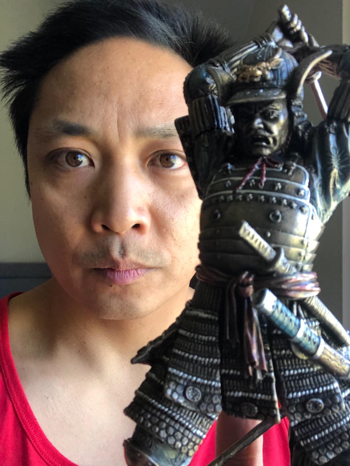 Top Collection Japanese Bushido Samurai Warrior Statue - Premium Cold Cast Bronze 9-Inch Collectible Figurine customer photo 1