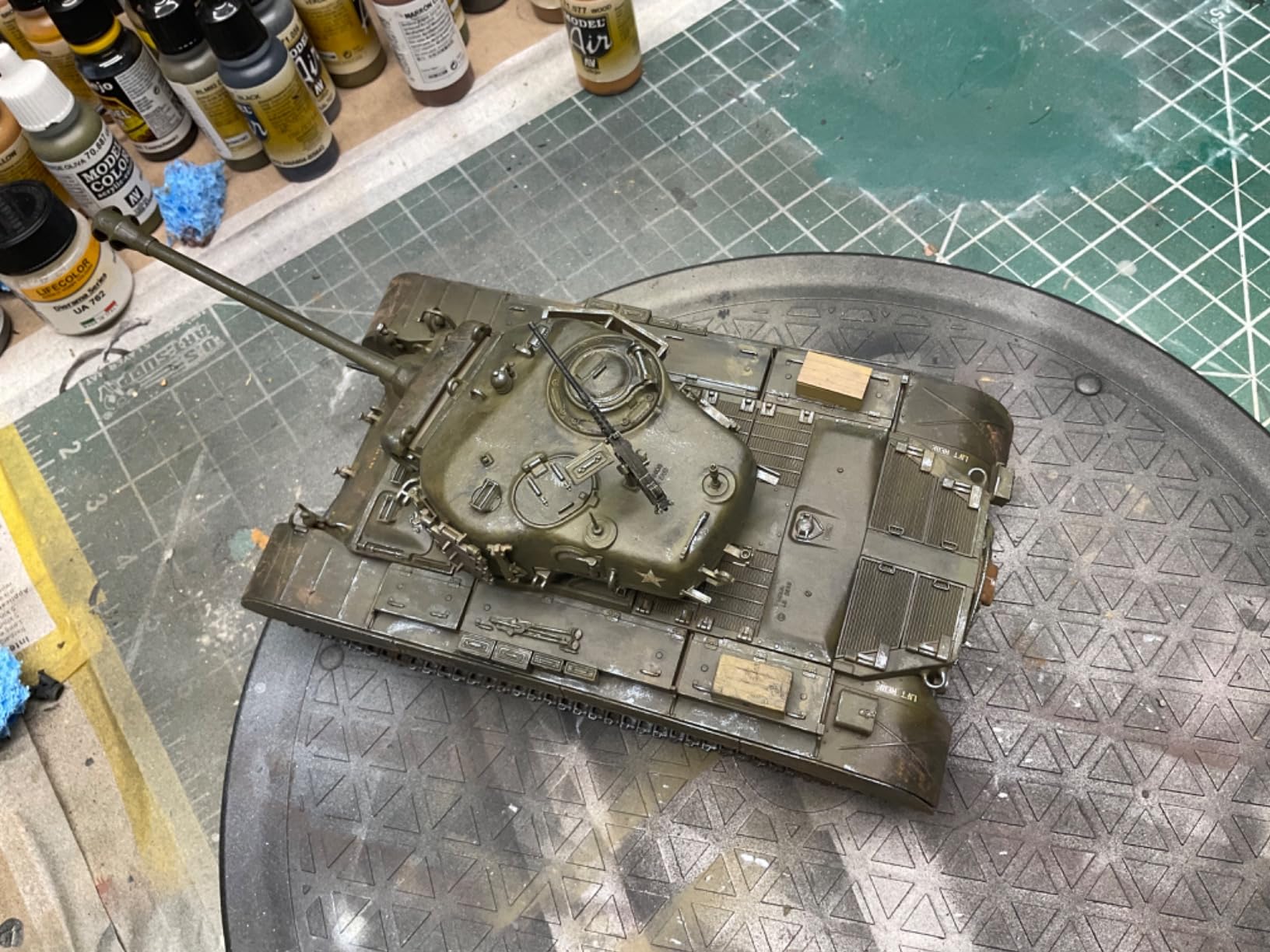 Tamiya 35254 1/35 US Medium Tank M26 Pershing Plastic Model Kit customer photo 1