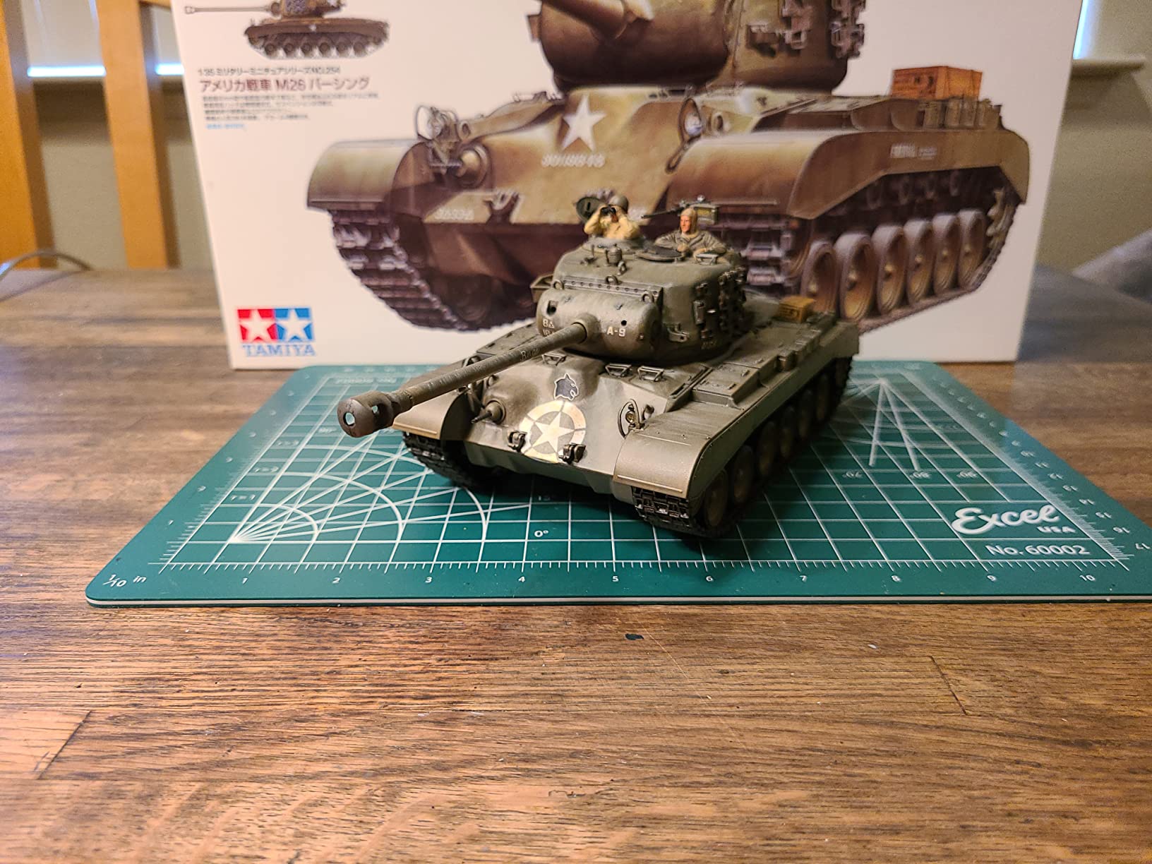 Tamiya 35254 1/35 US Medium Tank M26 Pershing Plastic Model Kit customer photo 2