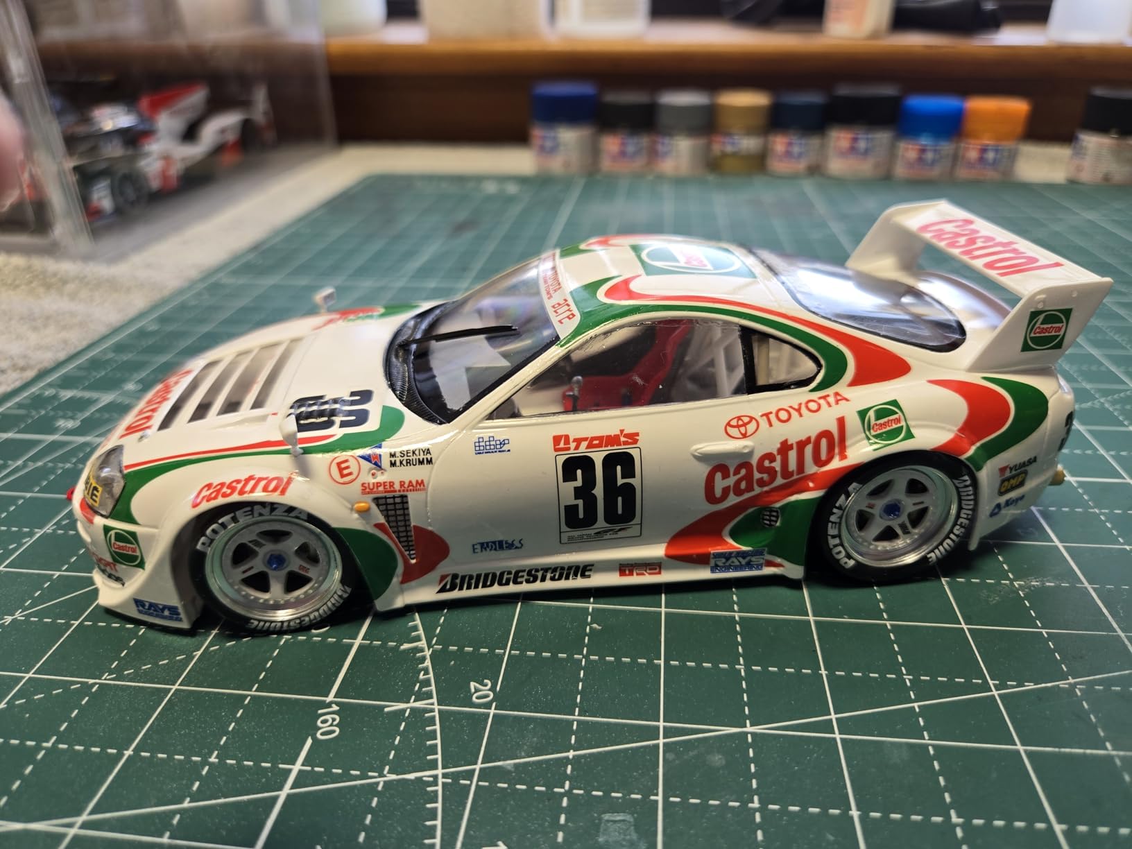 Tamiya 1/24 CASTROL Toyota Tom's Supra GT customer photo 1