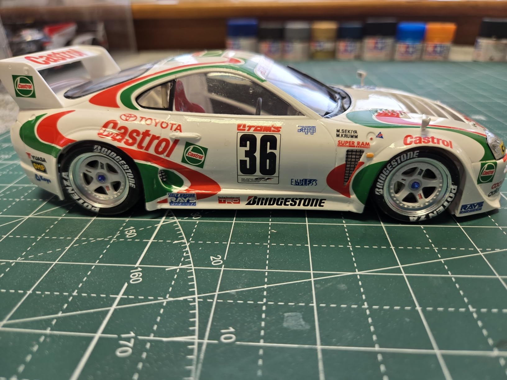 Tamiya 1/24 CASTROL Toyota Tom's Supra GT customer photo 2