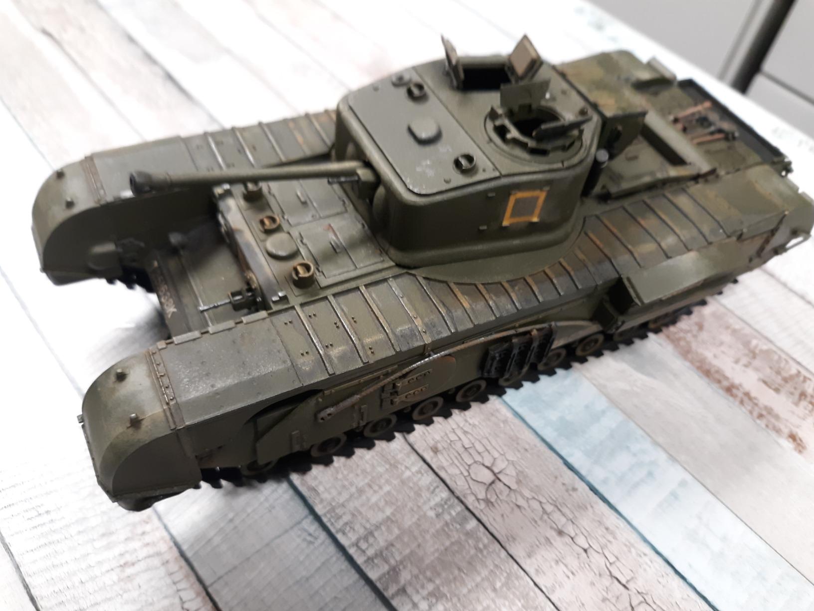 Tamiya 1/35 British Churchill Mk VII Tank customer photo 1