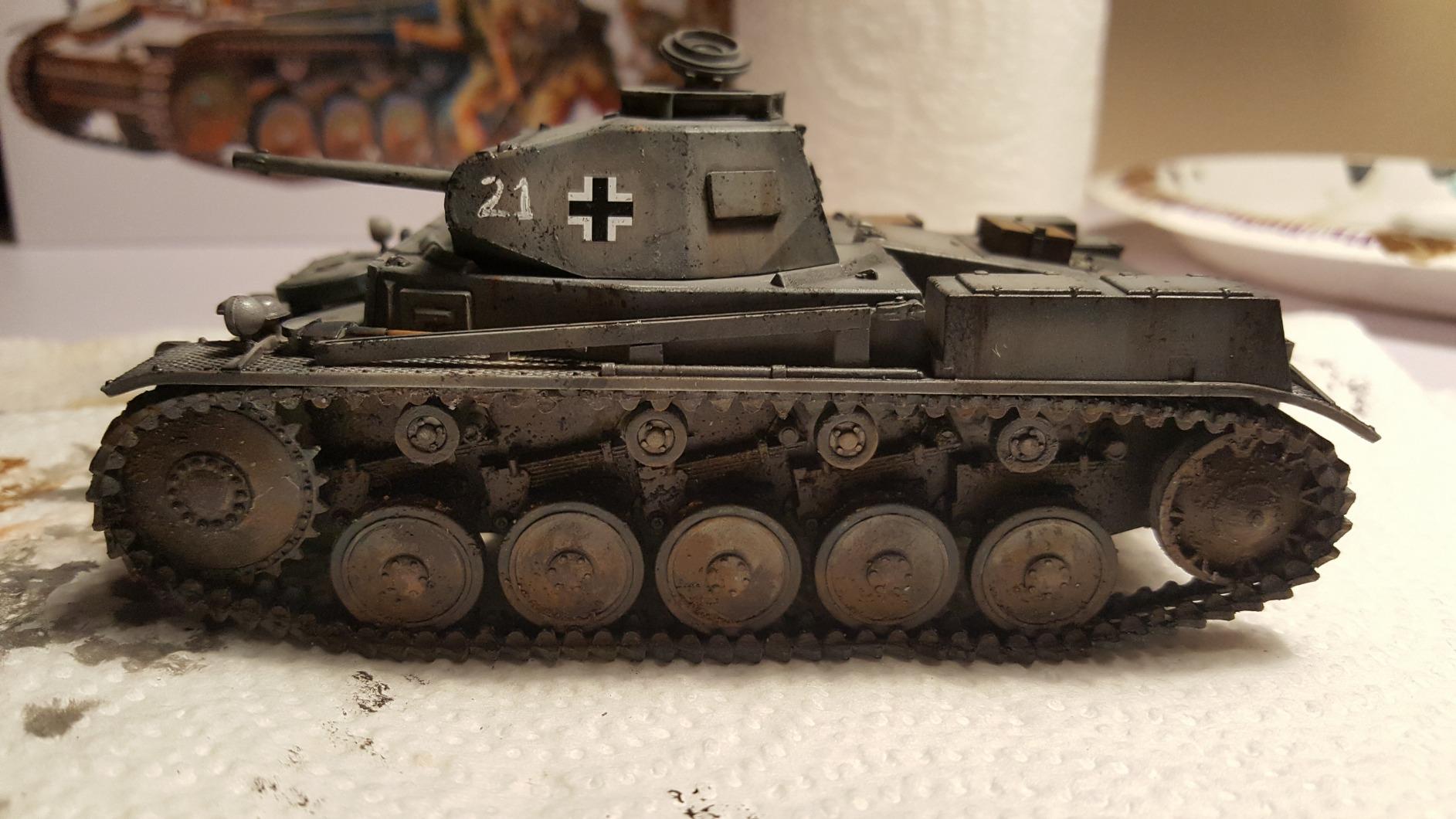 TAMIYA 35009 1/35 German PZKPFW II Plastic Model Kit customer photo 1