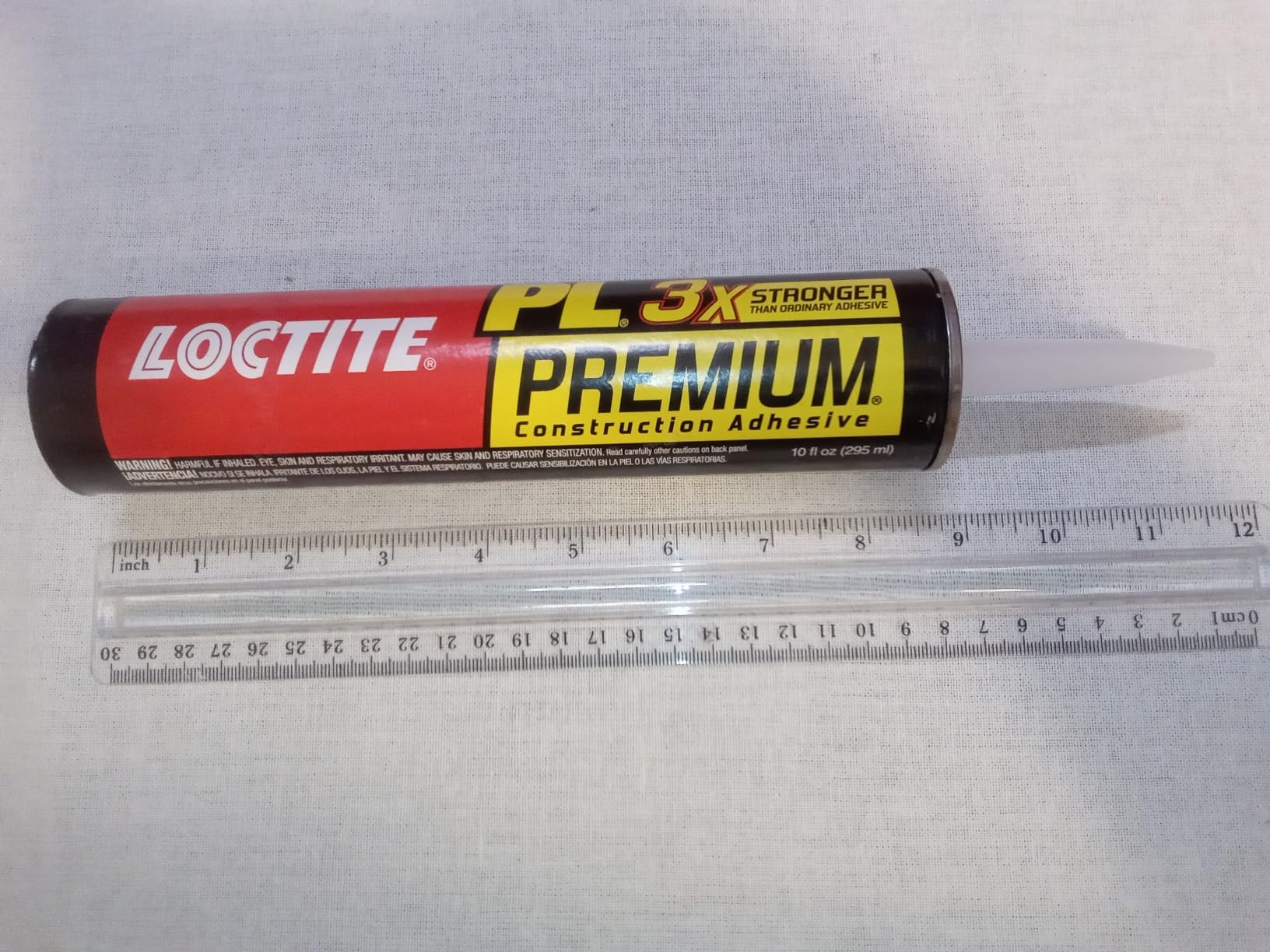 Loctite PL Premium Polyurethane Construction Adhesive, 10 fl oz Cartridge, 1 Pack - Versatile Construction Glue for Wood, Concrete, Stone, Metal & More customer photo 1