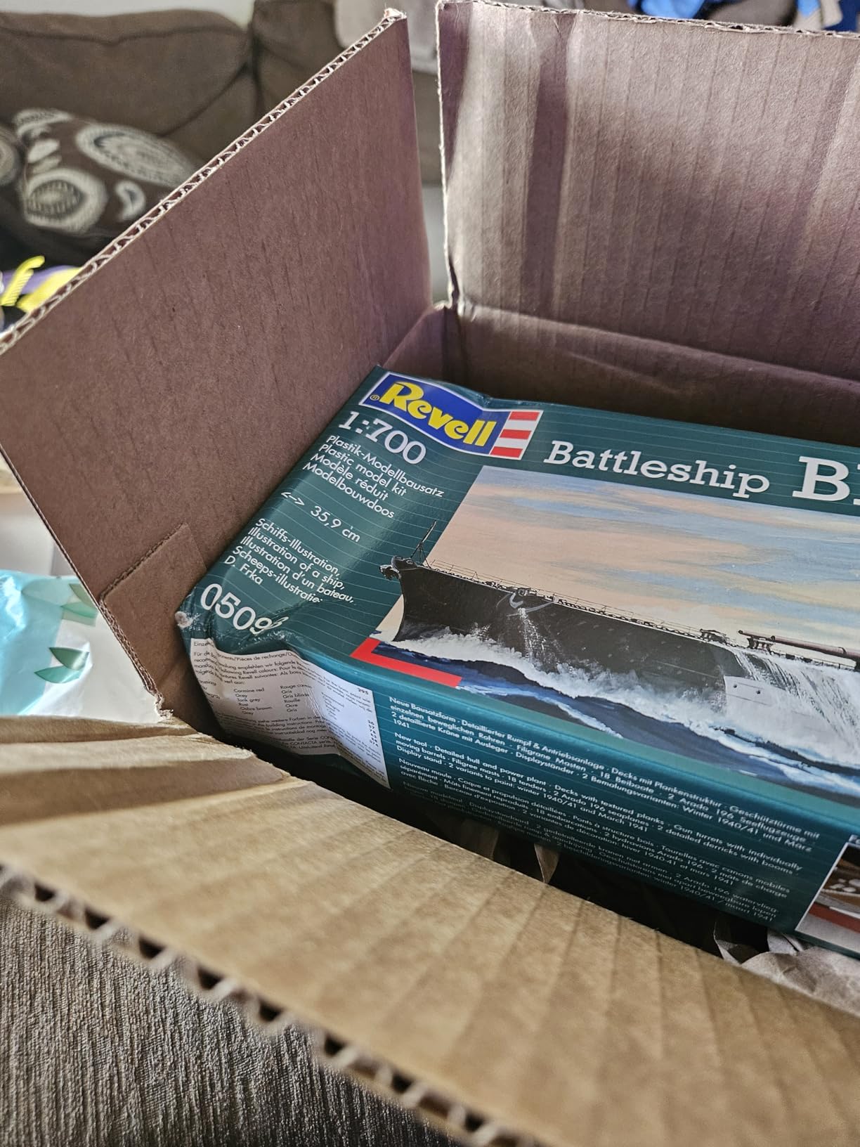 Revell of Germany Battleship Bismarck Plastic Model Kit customer photo 1