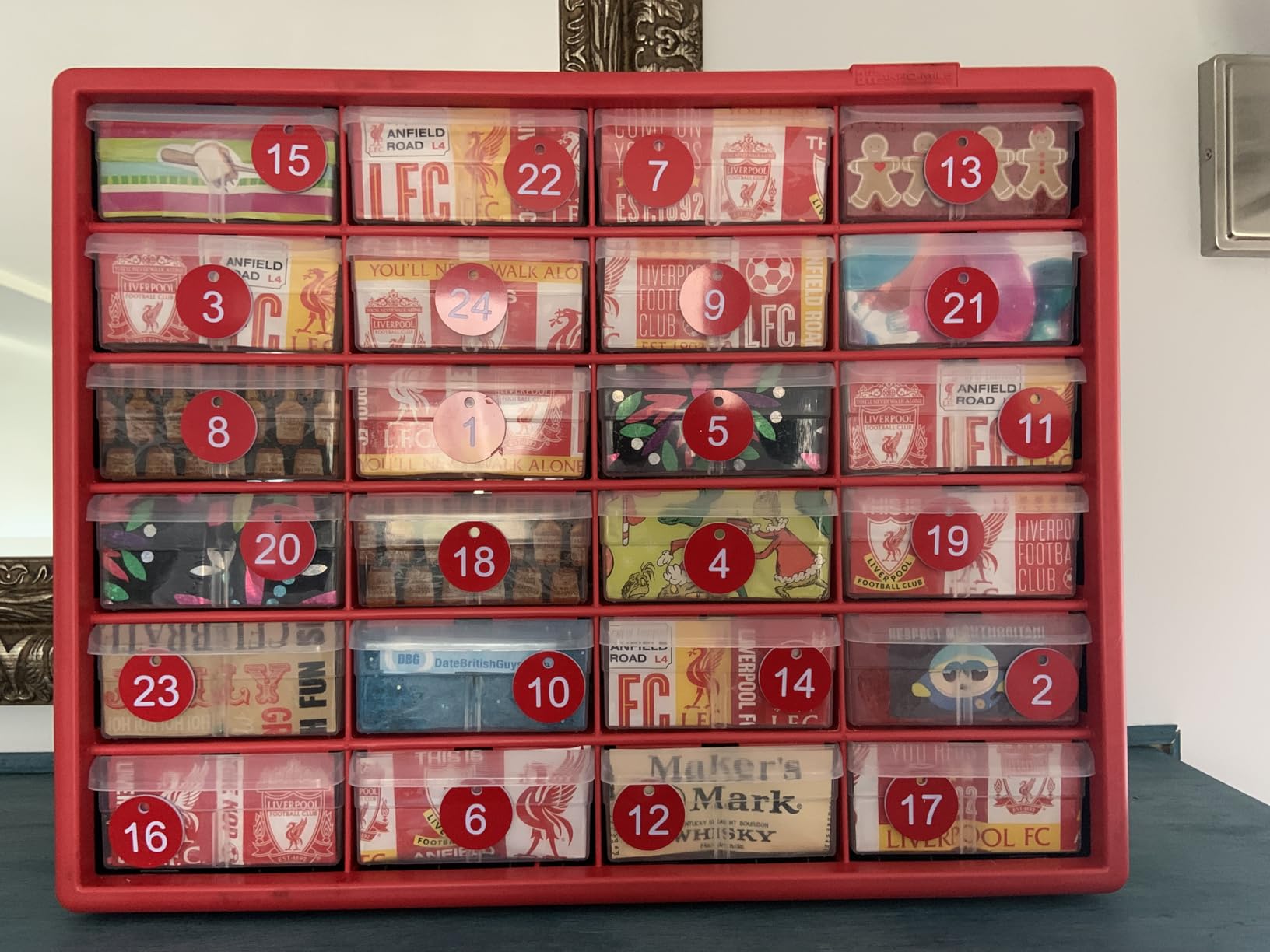 44-Drawer Plastic Storage Cabinet, 20