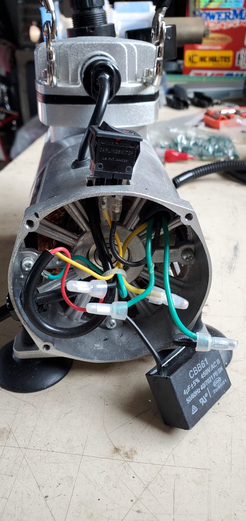 PointZero 1/5 HP Airbrush Compressor with Regulator, Gauge and Water Trap - Quiet Portable Air Pump Silver customer photo 2