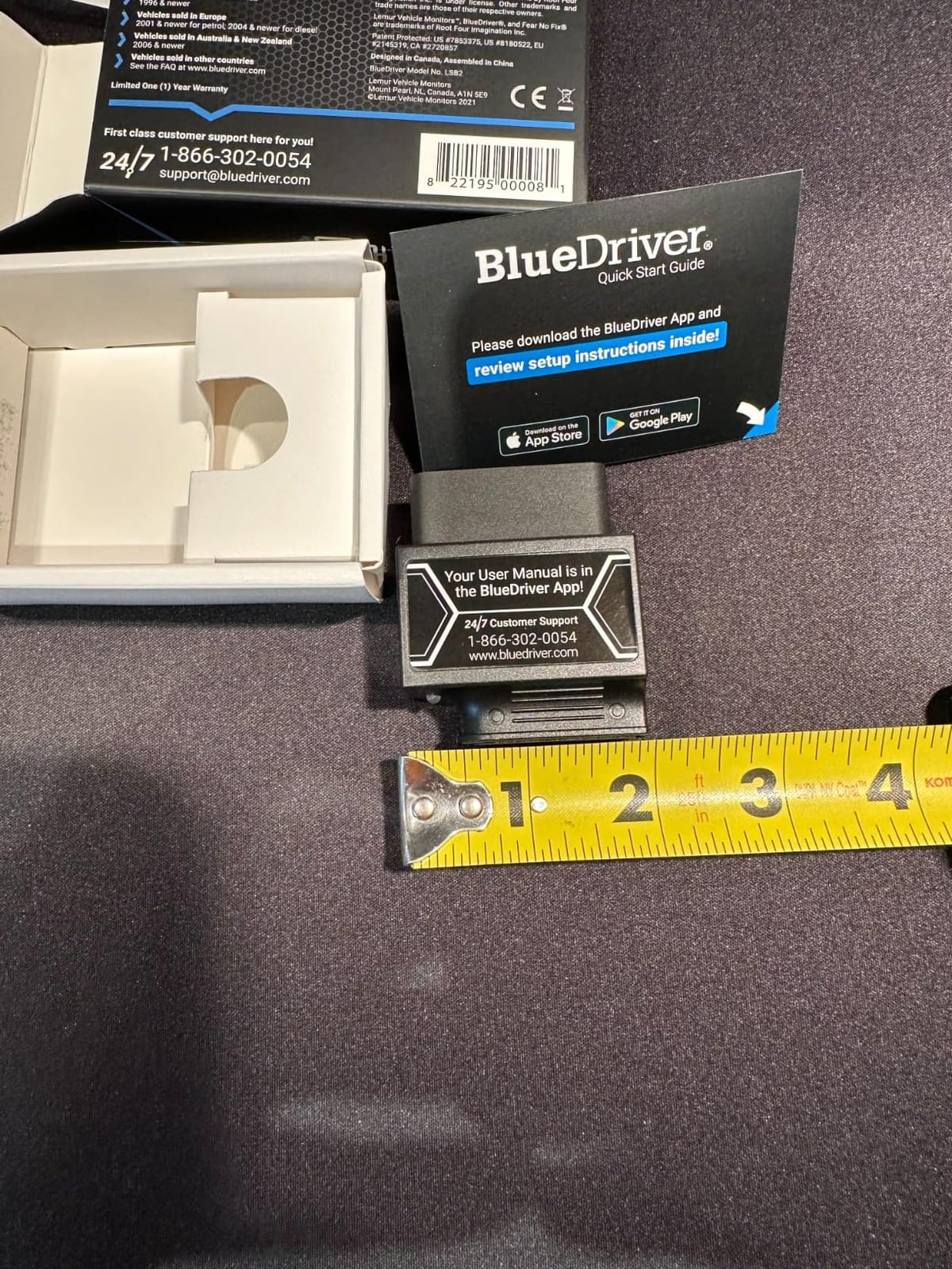 BlueDriver OBD2 Scanner Bluetooth, No Subscription, ABS SRS TPMS customer photo 1