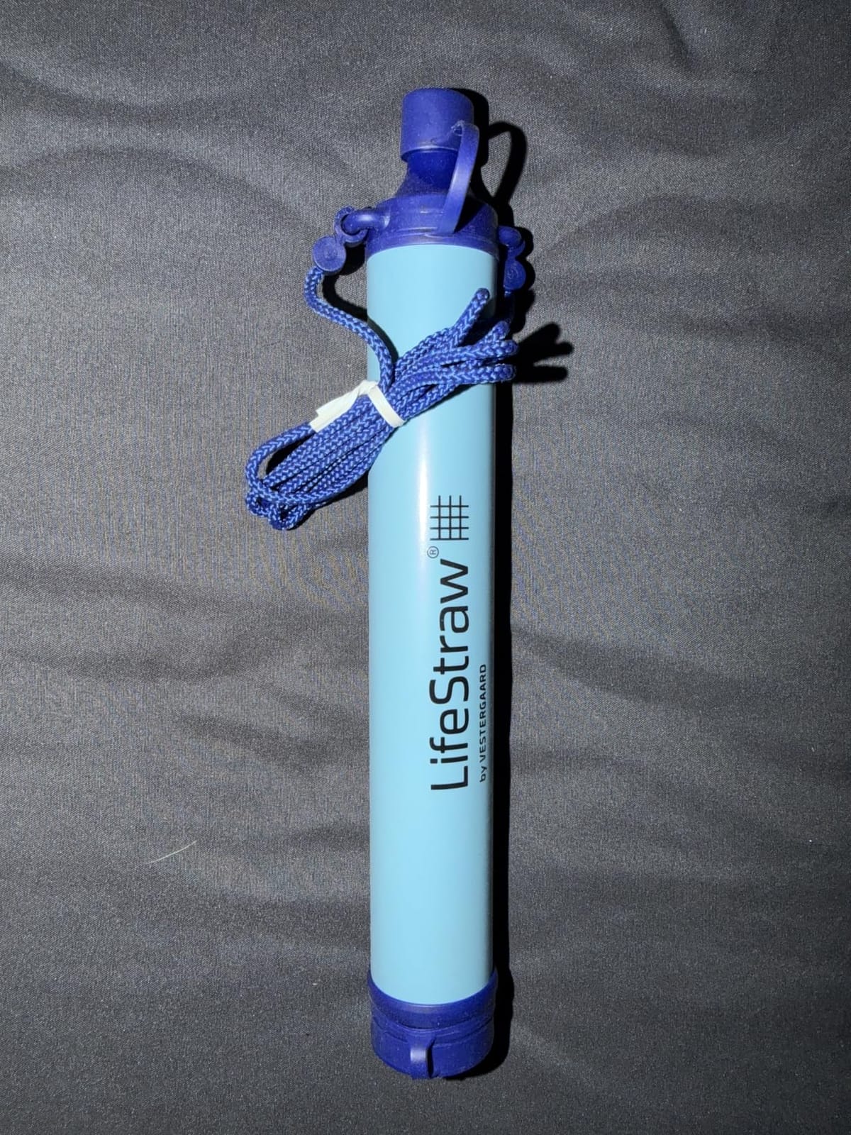 LifeStraw Personal Water Filter for Hiking, Travel and Emergency, Blue, 1PK customer photo 2