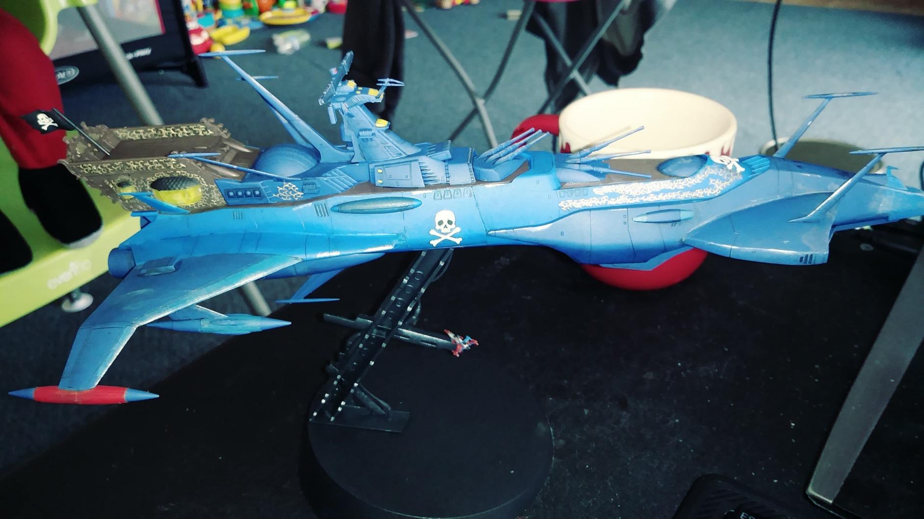 Hasegawa 1:1500 Space Pirate Battleship Arcadia Plastic Model Kit customer photo 2