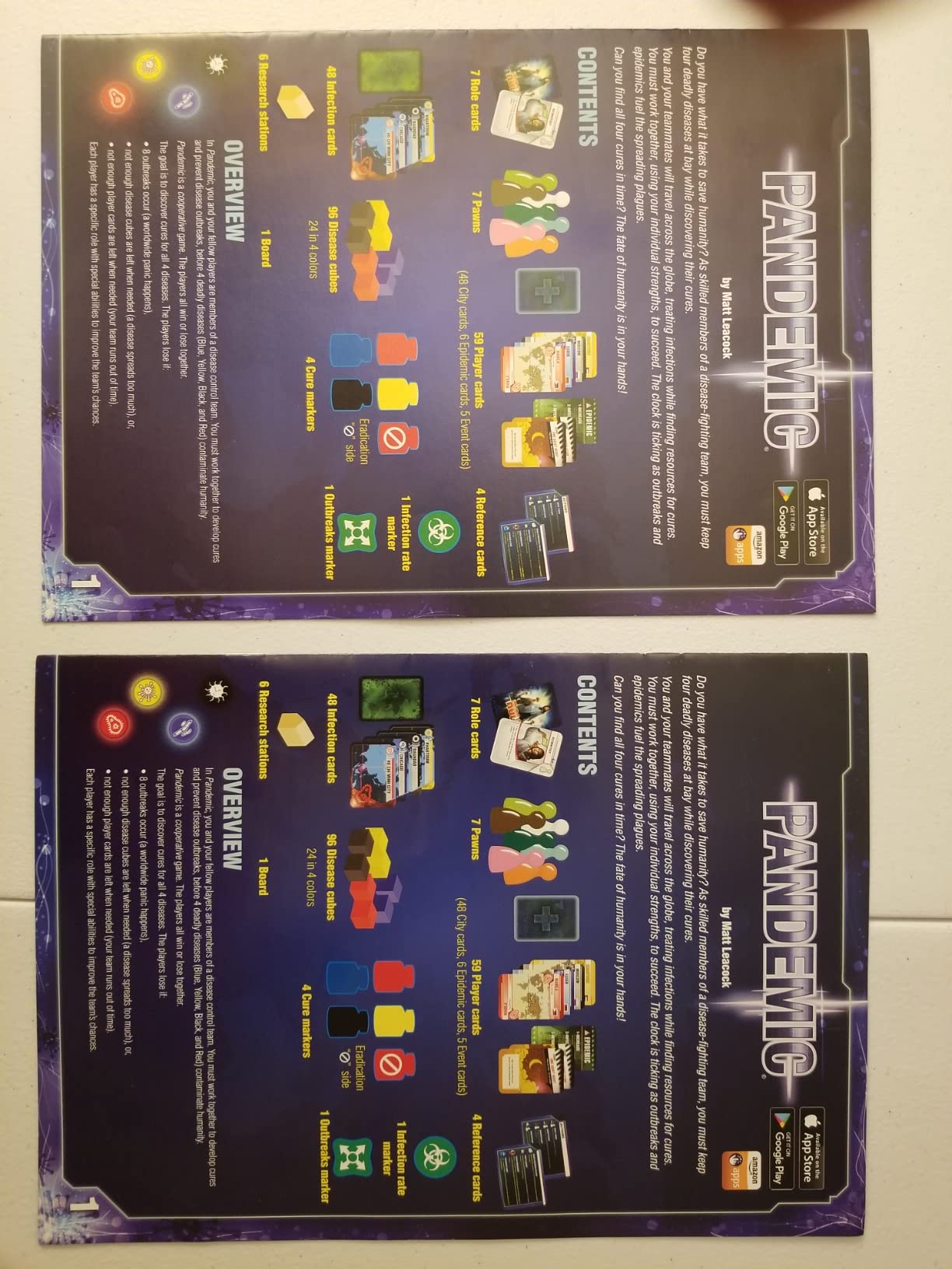 Pandemic Board Game - Cooperative Strategy for Adults & Families, Stop Global Disease Outbreaks, Adult Board Games, Teamwork & Strategy, Fun for Adults, 2-4 Players Ages 8+, 45-60 Minute Playtime customer photo 2