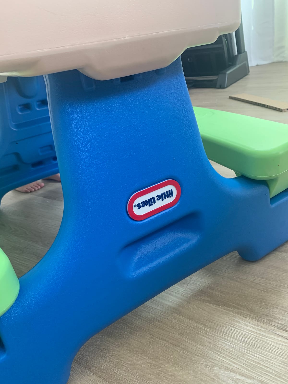 Little Tikes Easy Store Jr. Play Table (Amazon Exclusive), Ages 18 Months to 5 Years customer photo 1