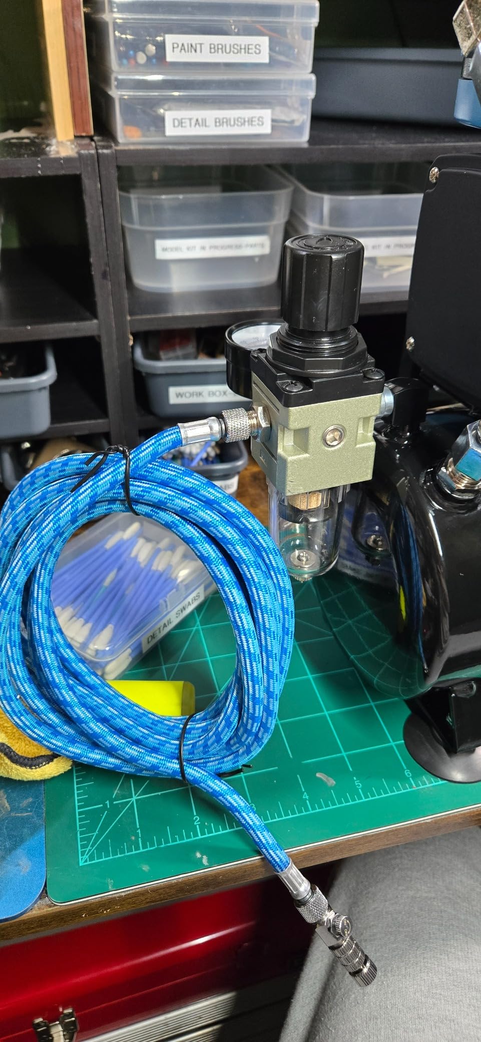 Master Airbrush Cool Runner II Air Brush Kit with Air Compressor Dual Fan customer photo 2