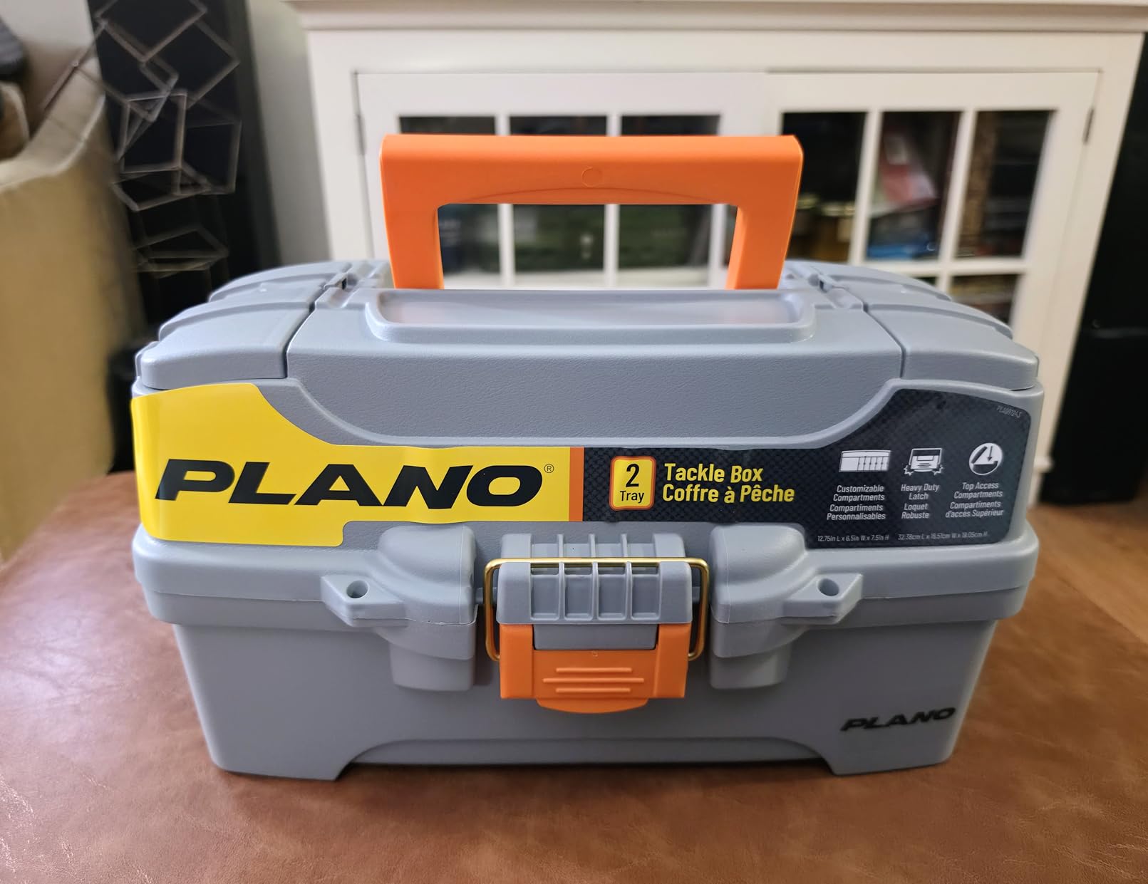 Plano 2-Tray Tackle Box with Dual Top Access, Blue Metallic/Off White, Premium Tackle Storage, 620206, One Size customer photo 1