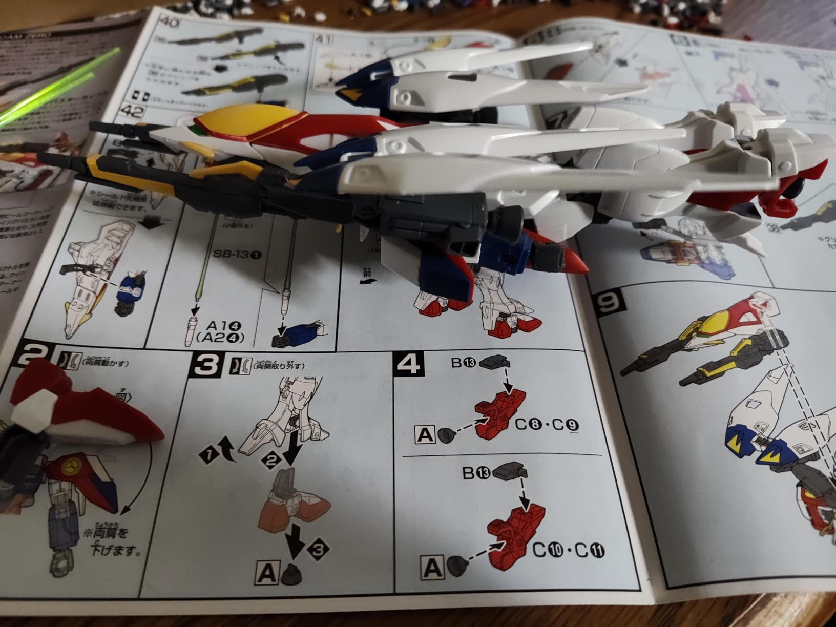 Bandai Hobby HGAC Wing Gundam Zero Model Kit (1/144 Scale) customer photo 2