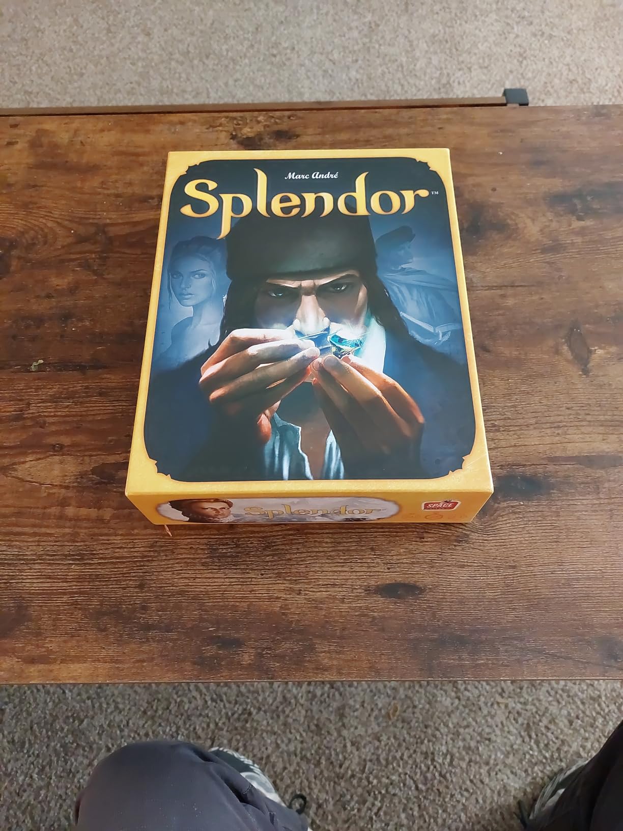 Asmodee Splendor Board Game - Gem Trading & Engine-Building Strategy for Adults & Families, Adult Board Games, Family Fun for Adults, 2-4 Players Ages 10+, 30 Minute Playtime customer photo 1