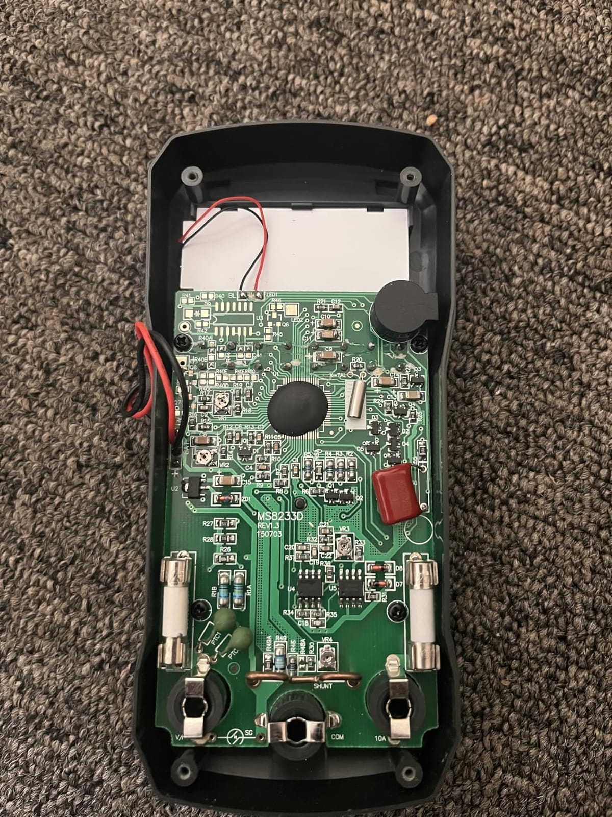 Crenova MS8233D Multimeter TRMS 6000 Counts Auto-Ranging Live Wire NCV | Measures AC/DC Voltage, Current, Resistance, Capacitance, Continuity, Diode, Duty Cycle, Frequency, Temperature, Voltmeter customer photo 1