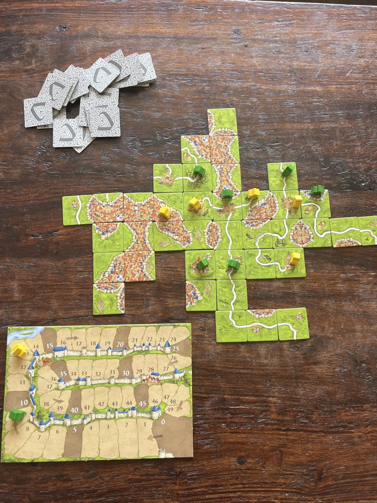 Carcassonne Board Game - Classic Tile Placement Strategy, Medieval Adventure for Adults & Families, Adult Board Games, Family Fun, Kids 8-12, 2-5 Players Ages 7+, 35 Minute Playtime customer photo 2