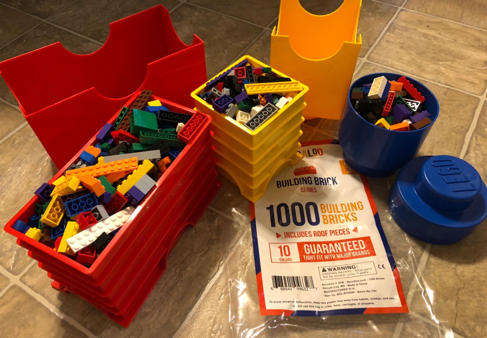 LEGO Storage Brick Multipack S, Red, Yellow, Blue customer photo 1