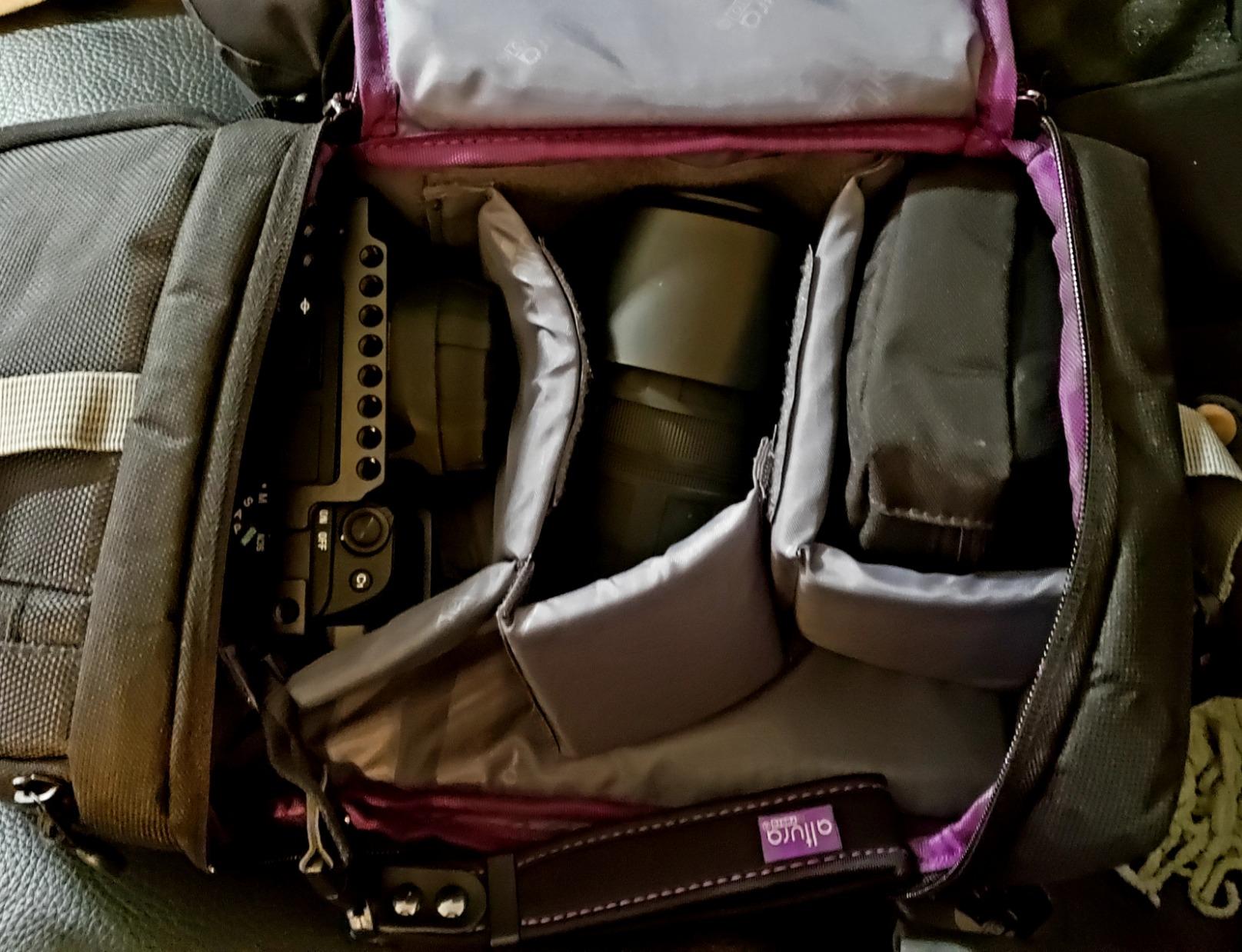 Altura Photo Camera Sling Bag Backpack, Crossbody for Canon, Nikon, Sony | Great for DSLR & Mirrorless Cameras, GoPro, Quick Access for Photographers customer photo 2