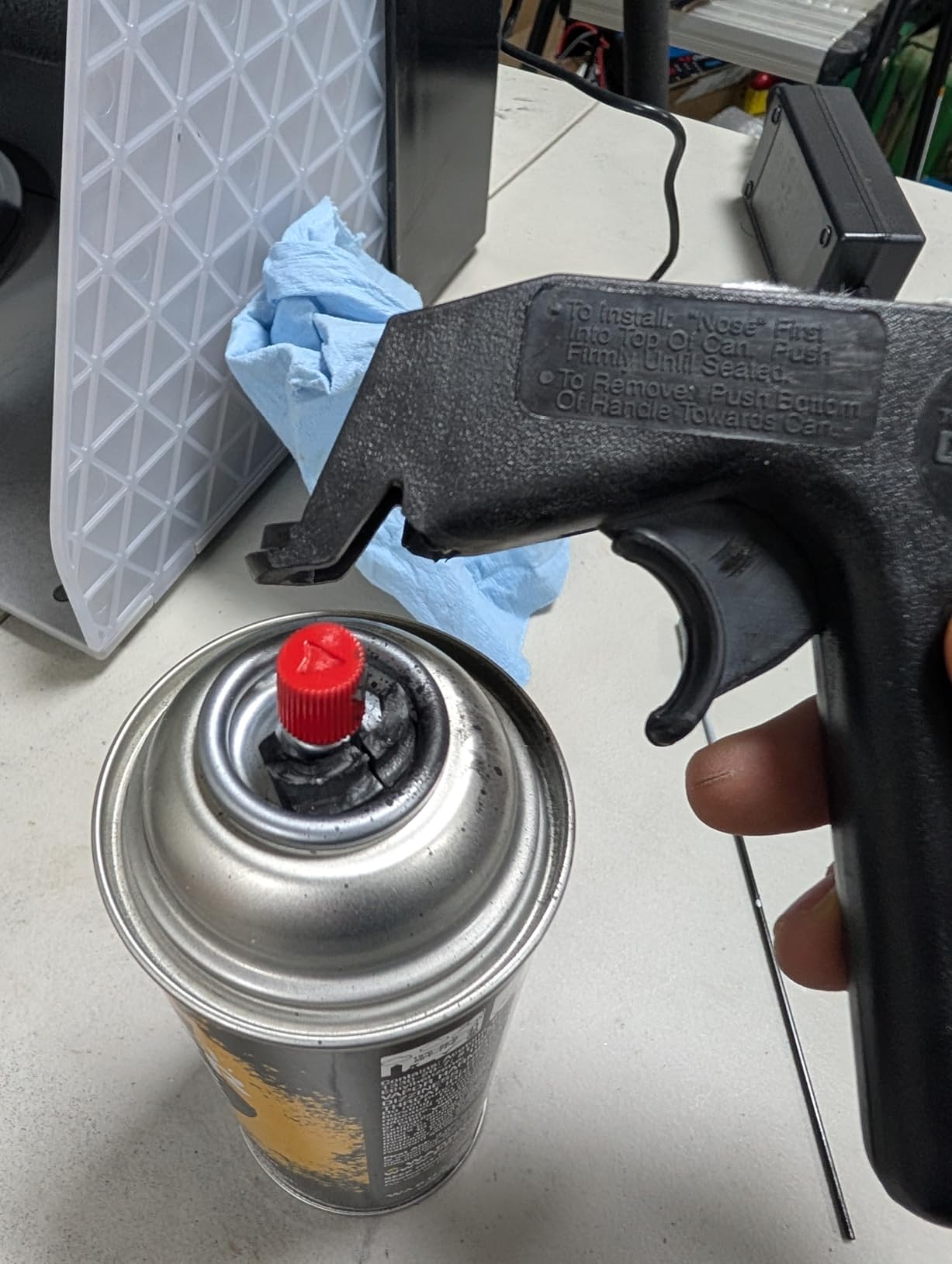 SafeWorld International 116504-12 The Original Can Gun Spray Can Tool customer photo 1