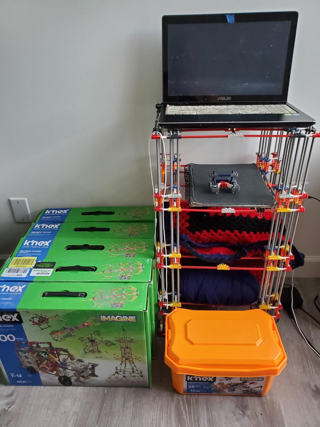 K'NEX 100 Model Building Set - 863 Pieces, STEM Building, Kid Construction Set, Ages 7+ - Amazon Exclusive customer photo 2