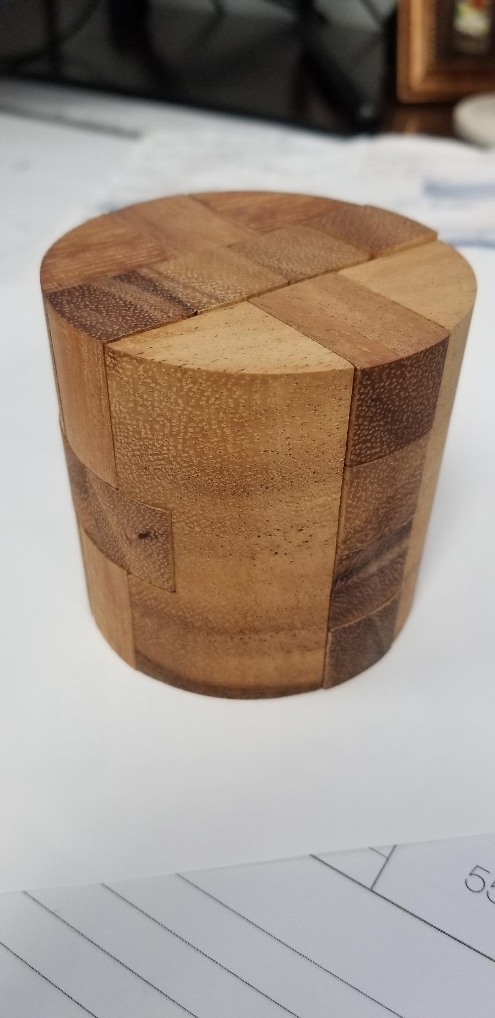 Powder Keg: 3D Wooden Puzzles Brain Teasers for Adults Interlocking Mechanical Handheld Mind Logic Puzzles Unique Gift for Christmas and Birthdays Office Desk Decor customer photo 1