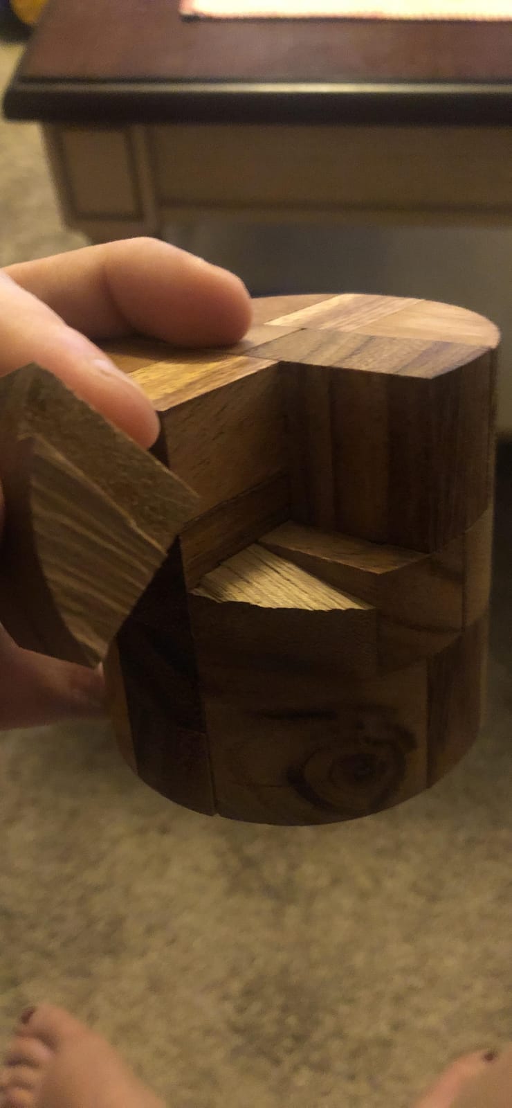 Powder Keg: 3D Wooden Puzzles Brain Teasers for Adults Interlocking Mechanical Handheld Mind Logic Puzzles Unique Gift for Christmas and Birthdays Office Desk Decor customer photo 2