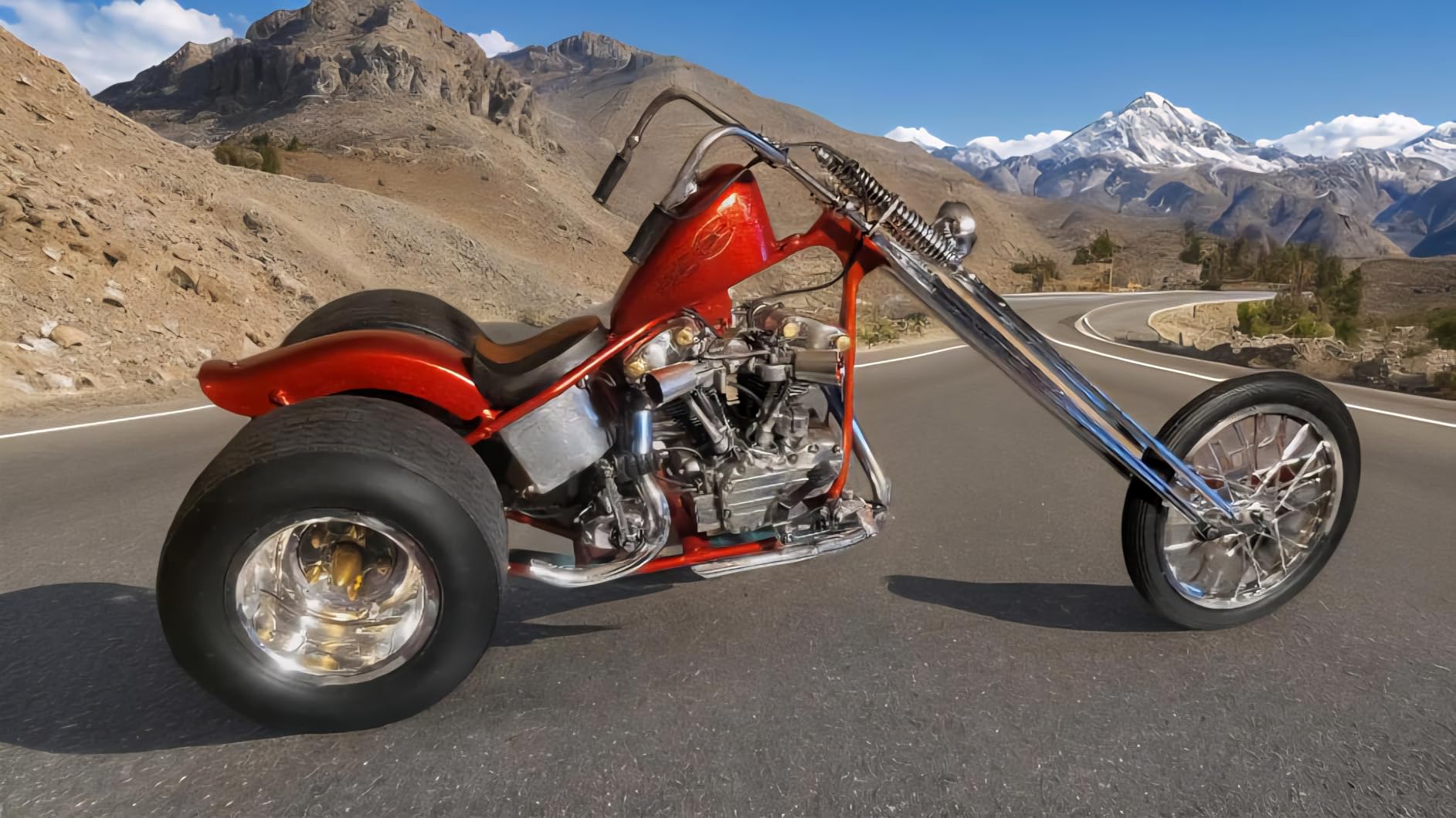 Revell 17326 L.A. Street Chopper 1:8 Scale 107-Piece Skill Level 5 Model Motorcycle Bike Building Kit customer photo 1