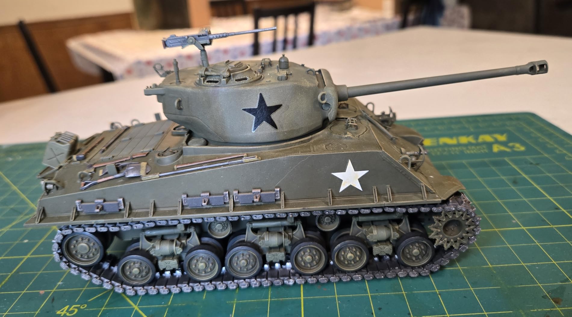 Tamiya 35346 1/35 US Medium Tank M4A3E8 Sherman Plastic Model Kit customer photo 1