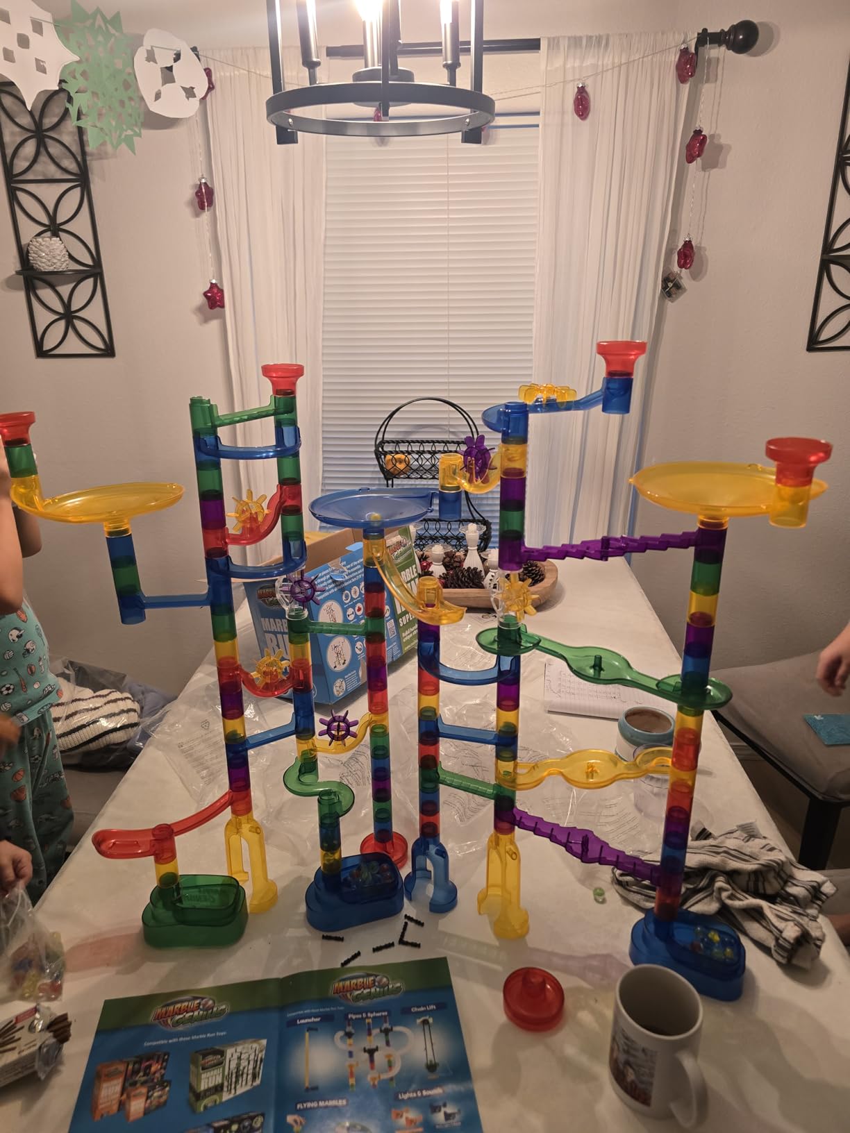 Marble Genius Marble Run Super Set, 150 Translucent Pieces, STEM Toy customer photo 1