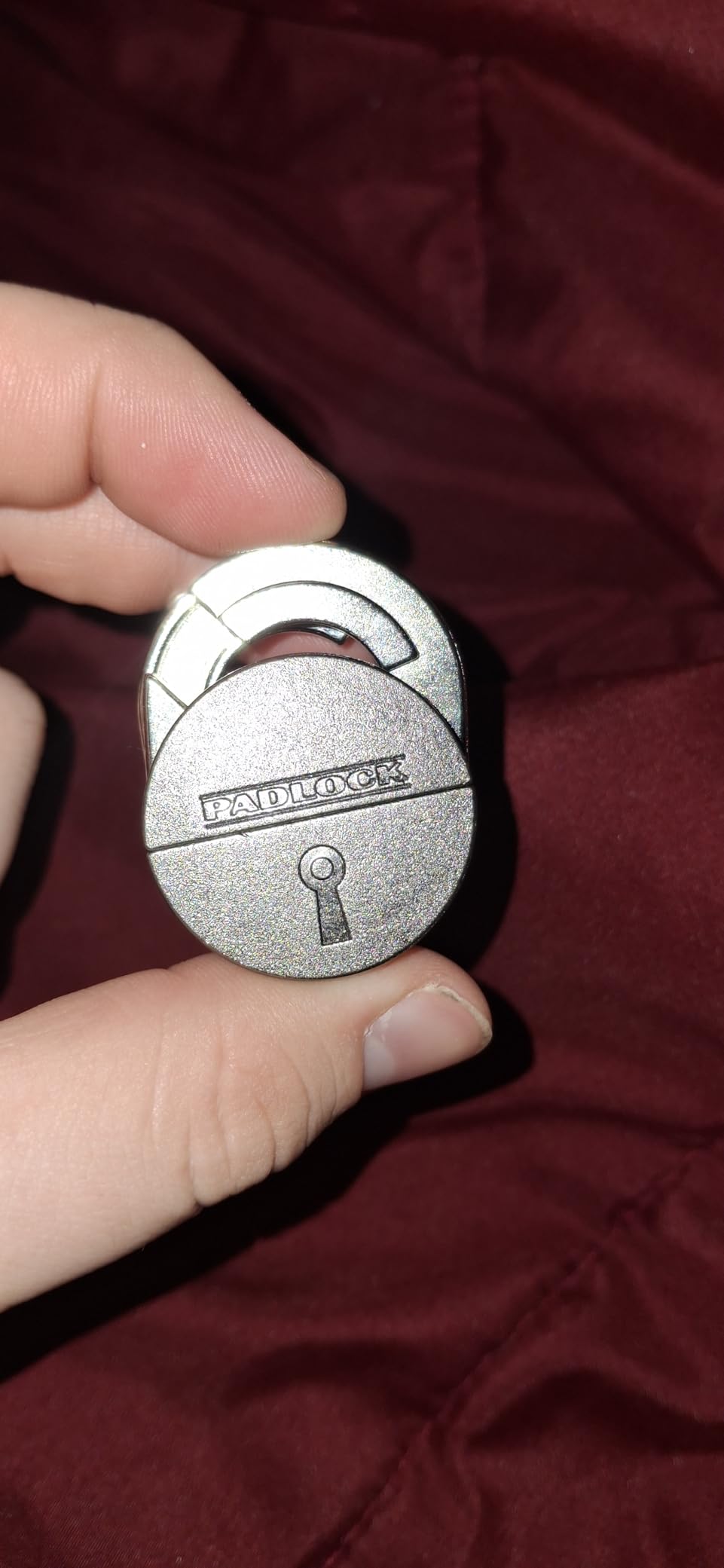 BePuzzled | Padlock Hanayama Metal Brainteaser Puzzle Mensa Rated Level 5, for Ages 12 and Up customer photo 1