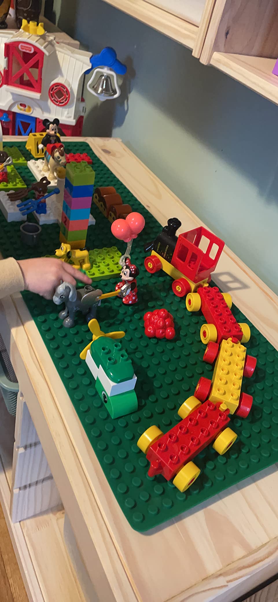 Green Silicone Playmat 16