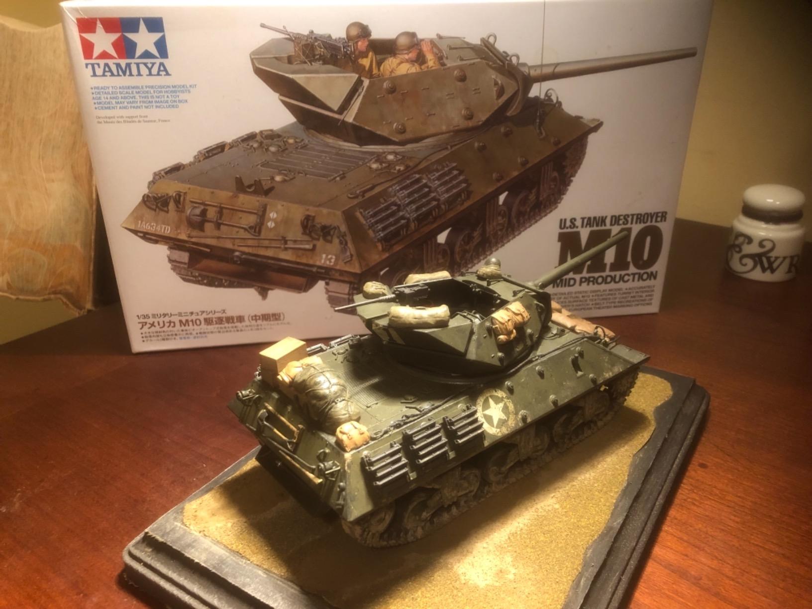 Tamiya 35350 1/35 US Tank Destroyer M10 Mid Prod Plastic Model Kit customer photo 1