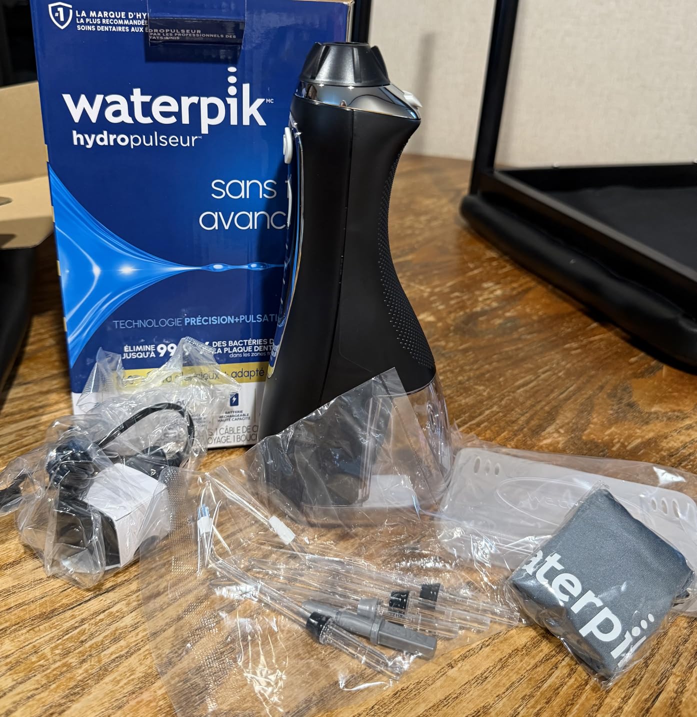 Waterpik Cordless Advanced Portable Water Flosser, Rechargeable, White customer photo 1