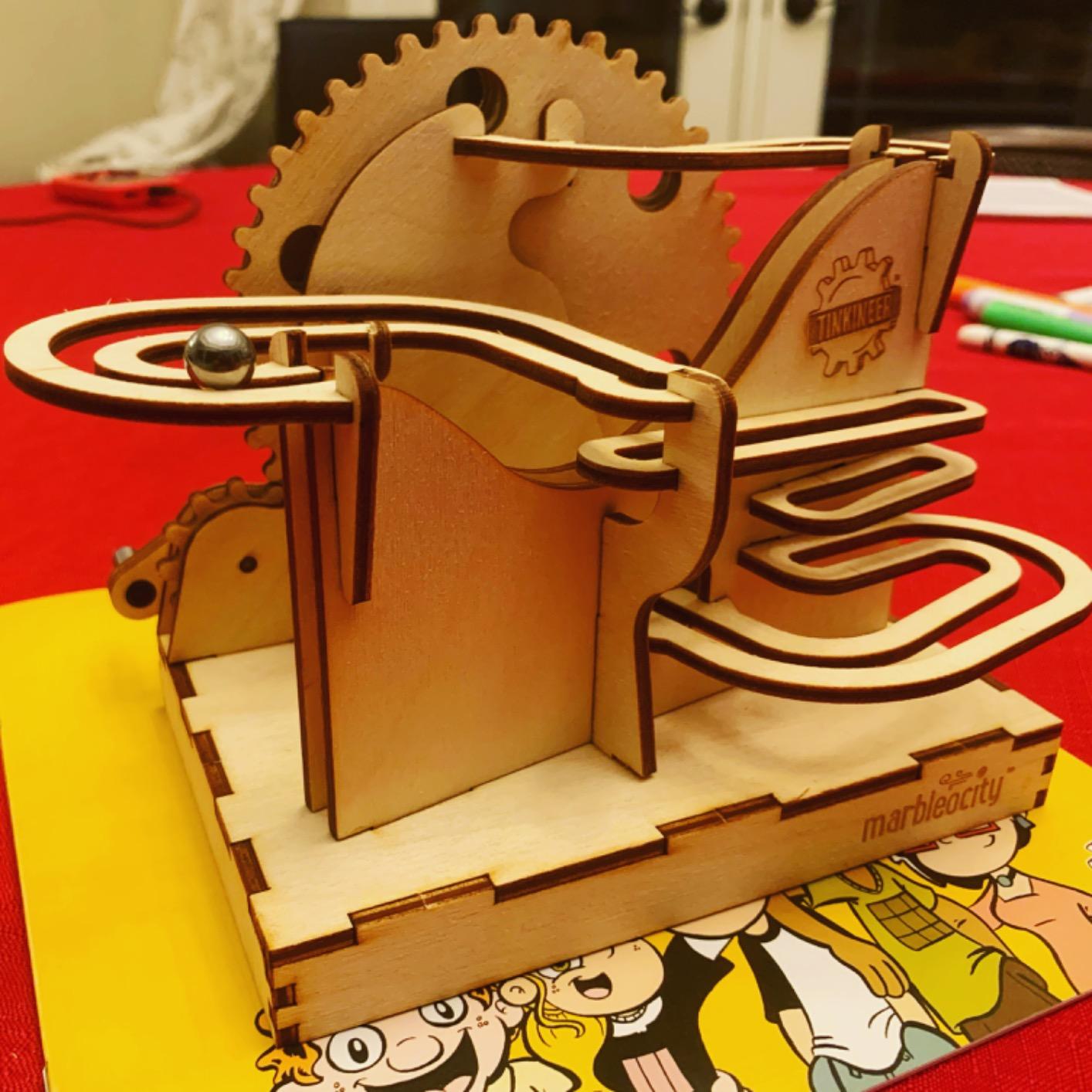 Marbleocity Mini Coaster - DIY Marble Run Model Kit for Adults and Teens customer photo 1