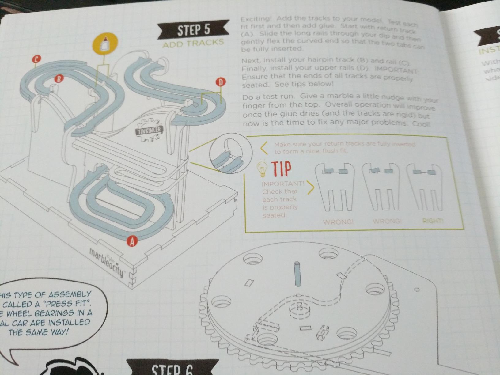 Marbleocity Mini Coaster - DIY Marble Run Model Kit for Adults and Teens customer photo 2