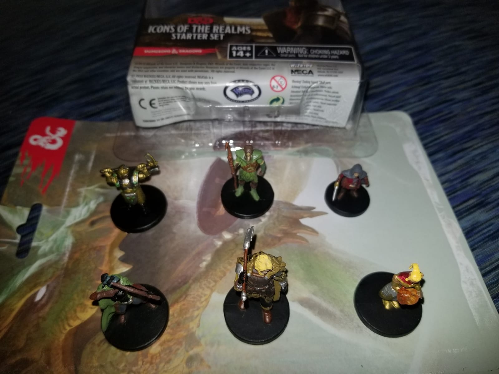 D&D Icons of the Realms Starter Set, Featuring 5 Returning Figures and 1 New Hero customer photo 1